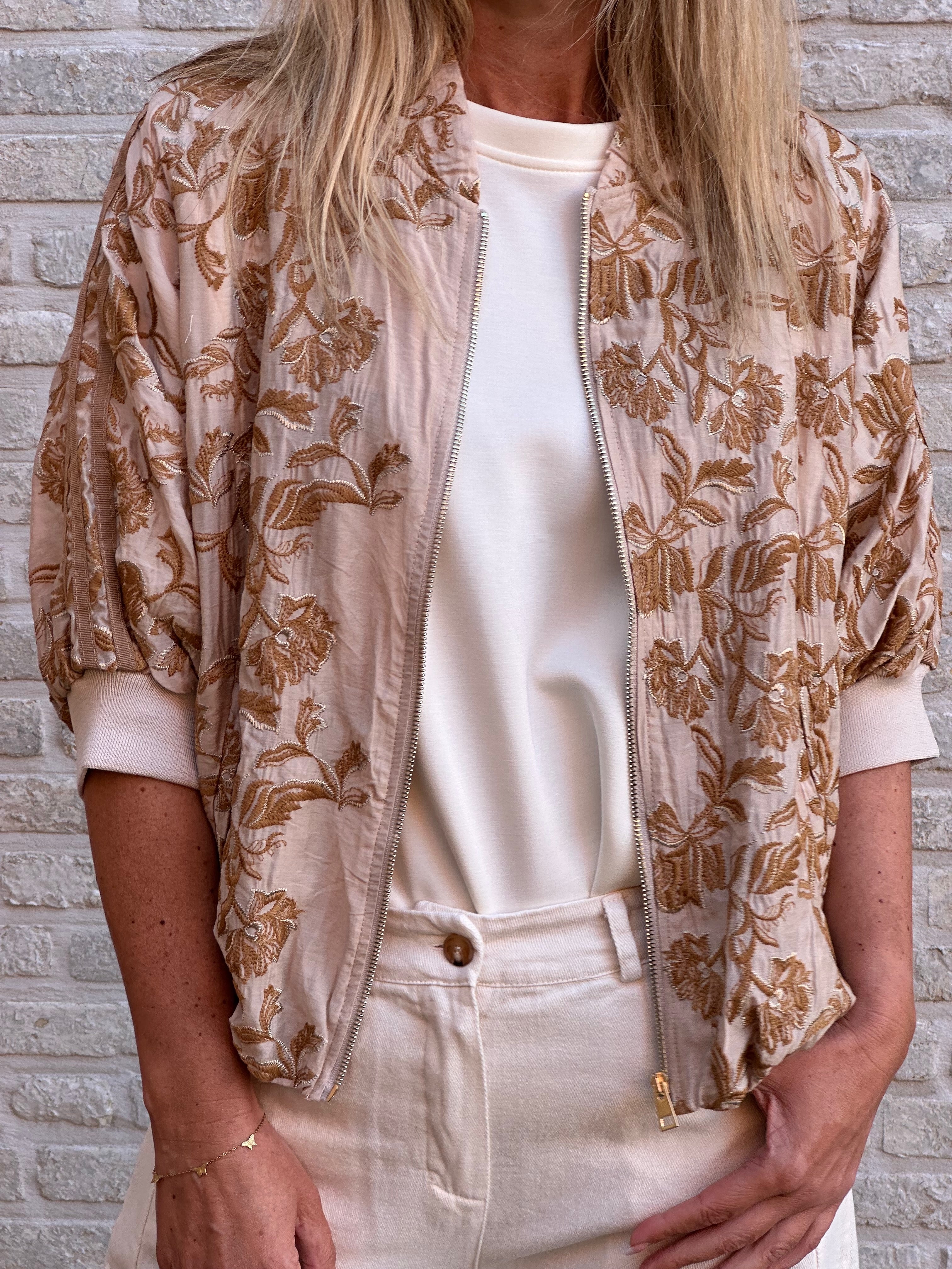 Jacket Stien Camel-Gold