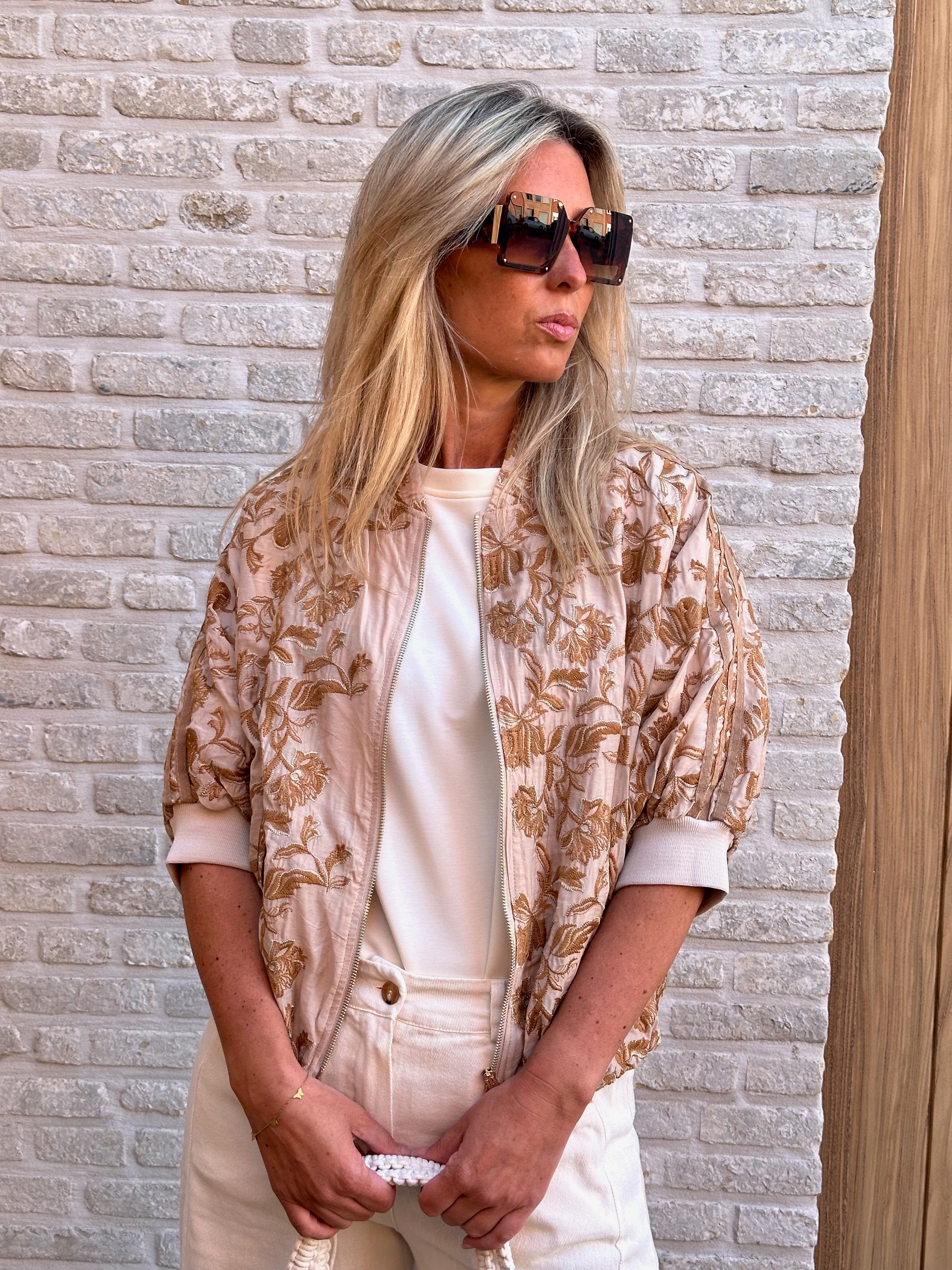 Jacket Stien Camel-Gold