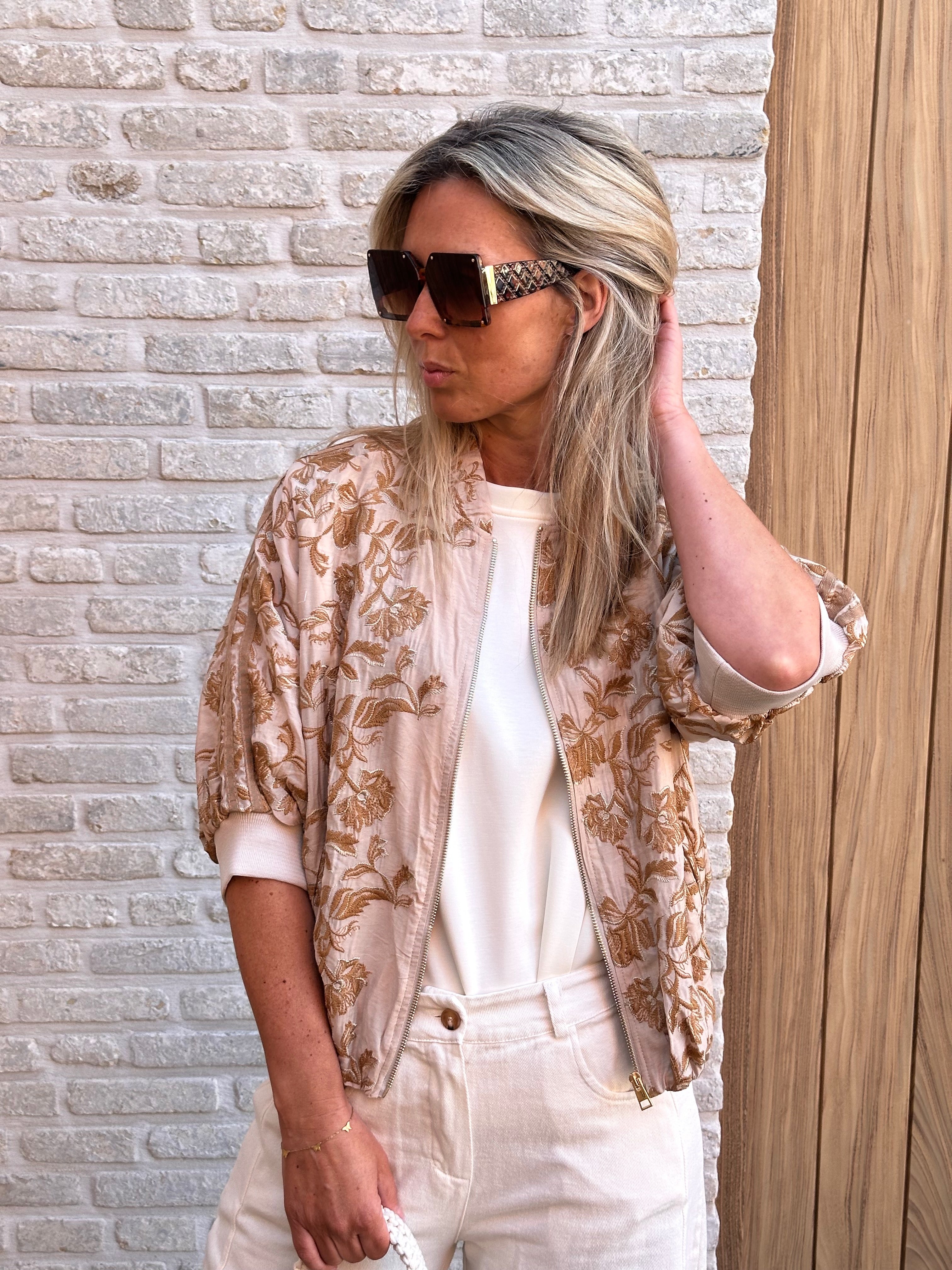 Jacket Stien Camel-Gold