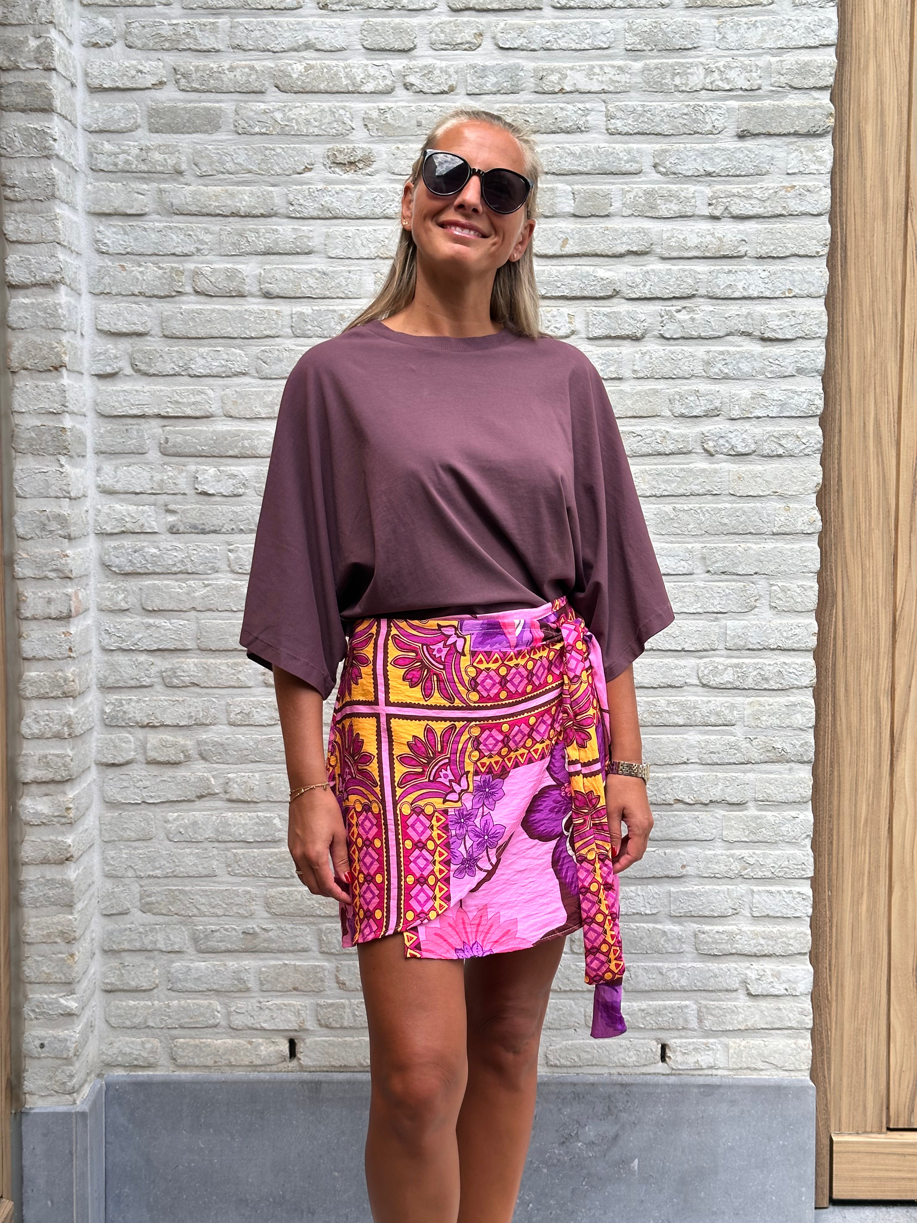 T-Shirt Zora Aubergine