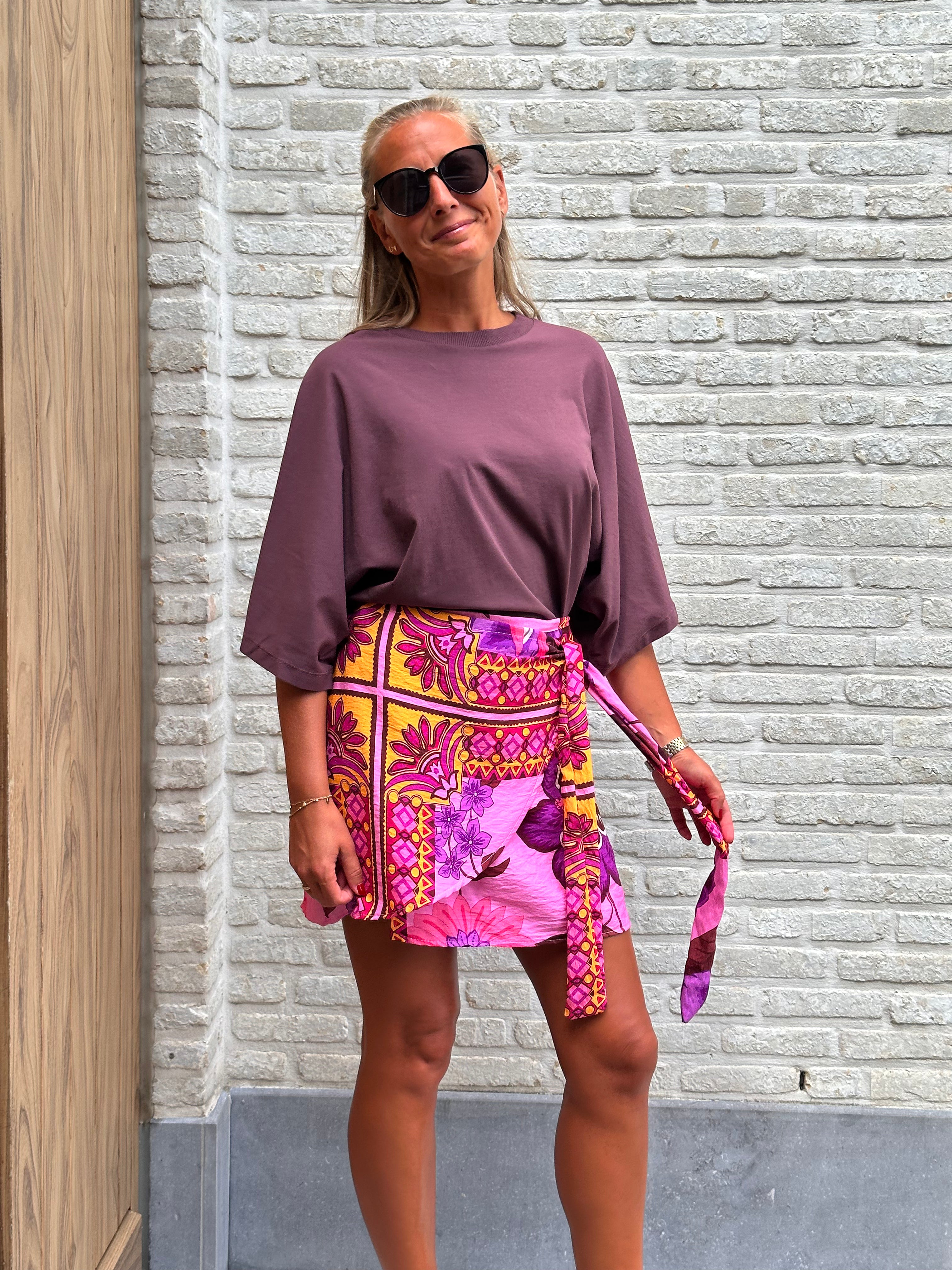T-Shirt Zora Aubergine