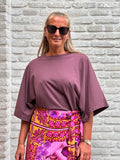 T-Shirt Zora Aubergine