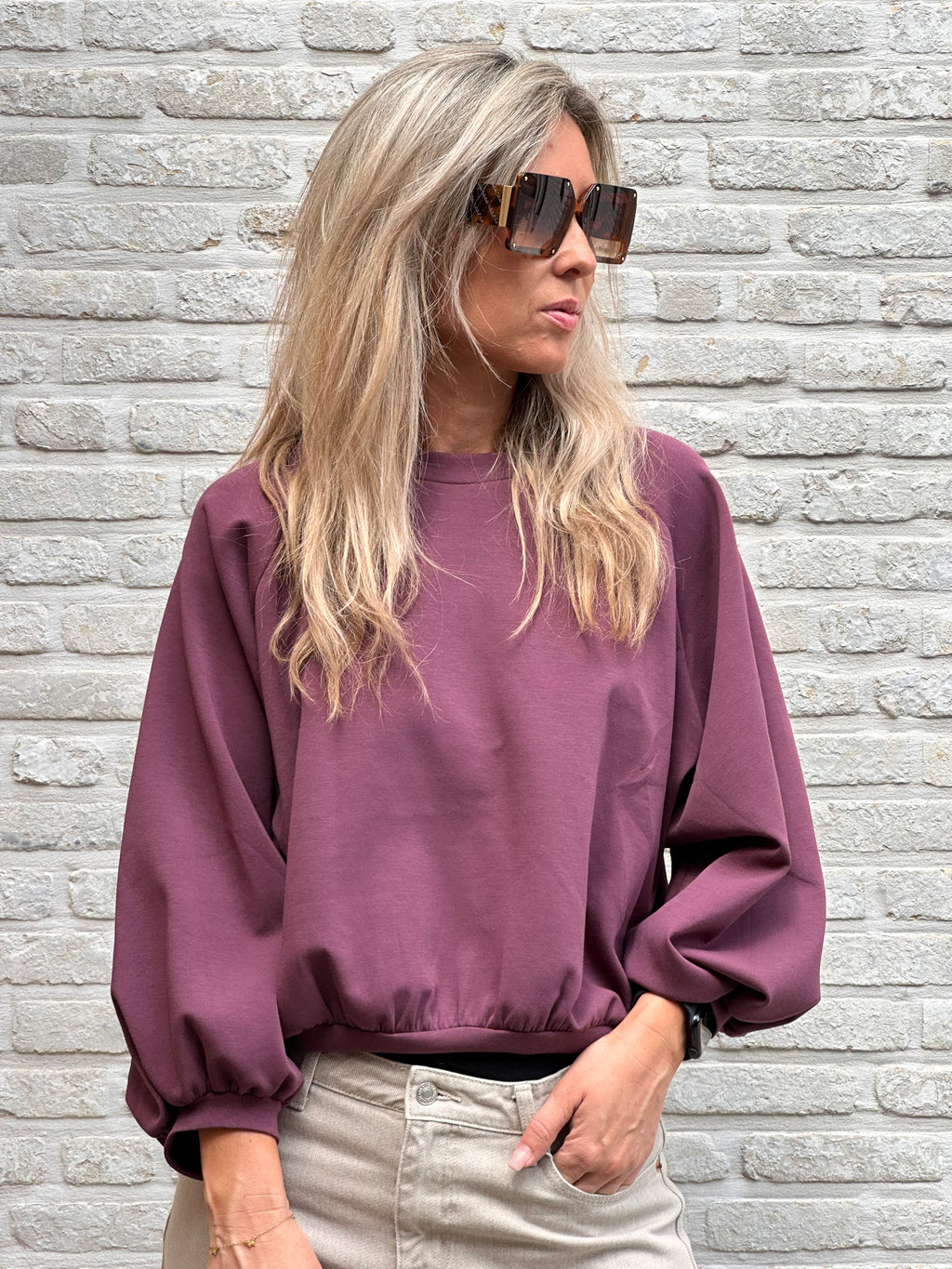 Sweater Céline Bordeaux