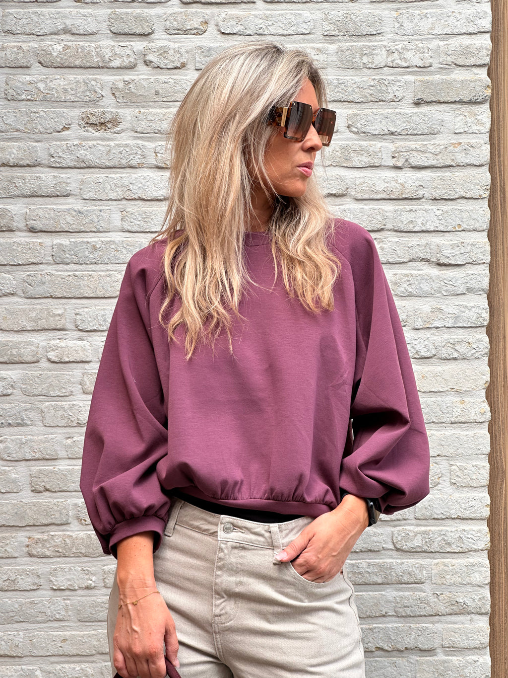 Sweater Céline Bordeaux