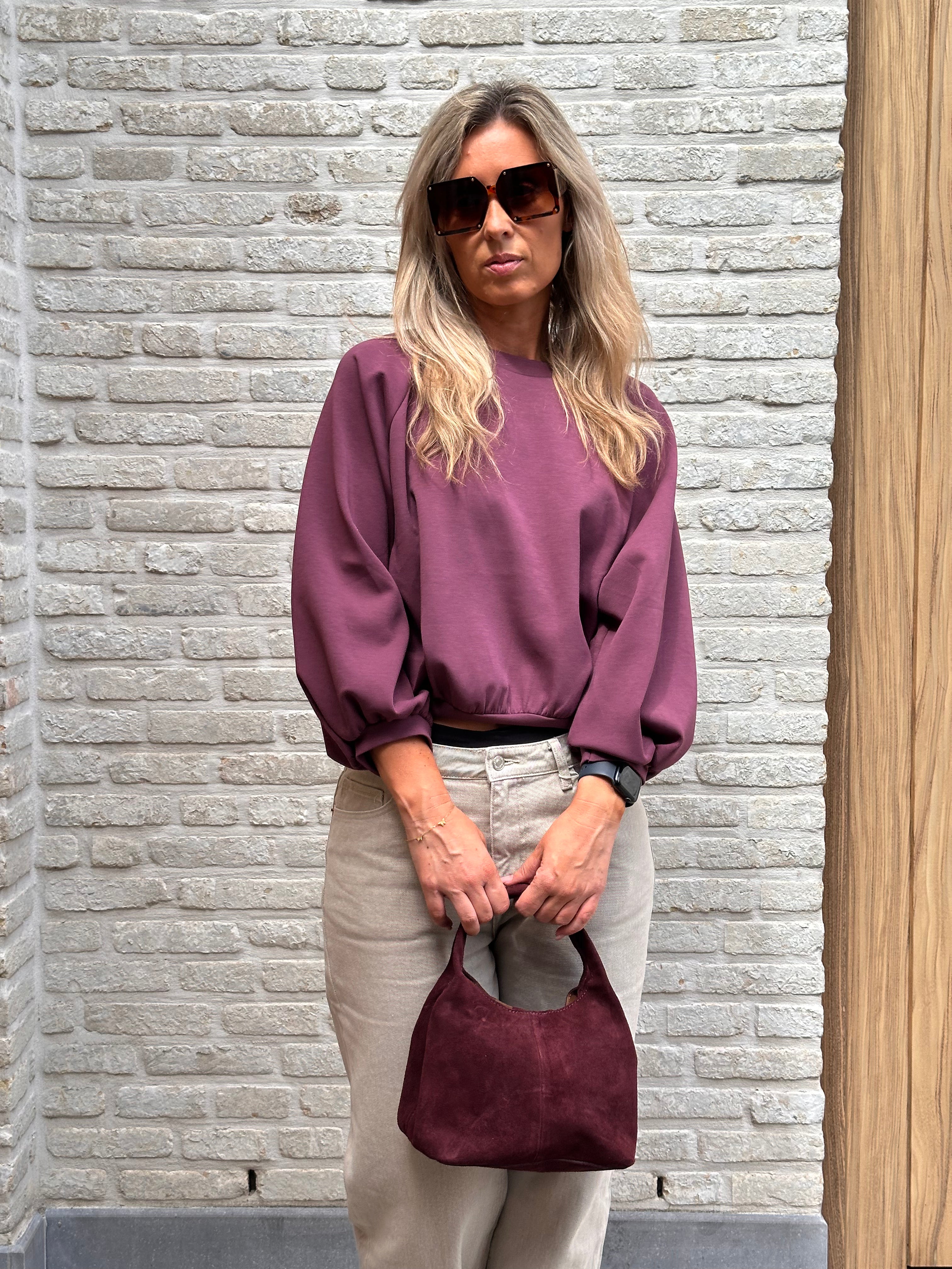 Sweater Céline Bordeaux