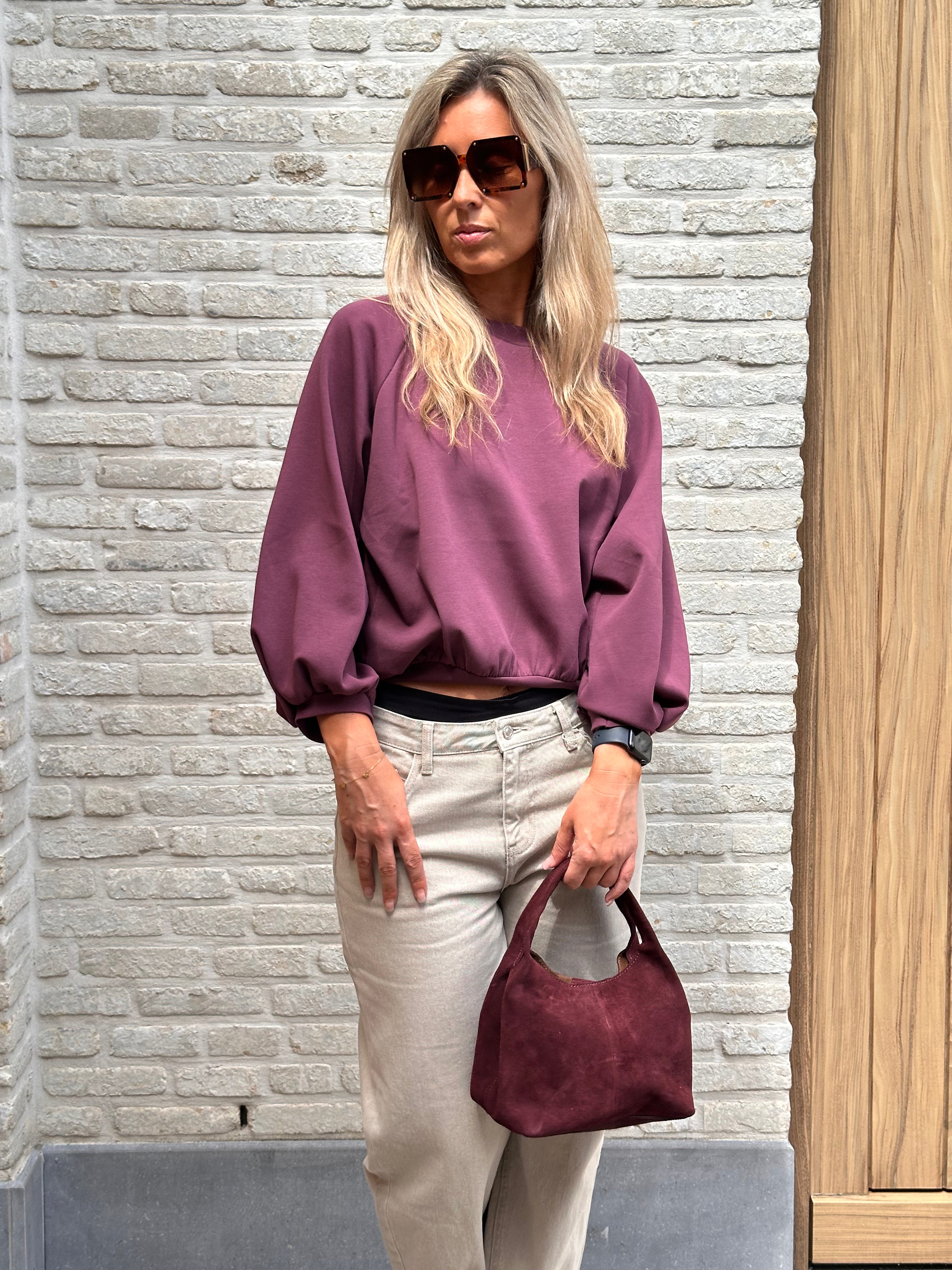 Sweater Céline Bordeaux