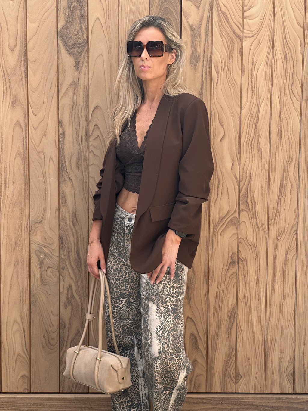 Blazer Giseille Bruin