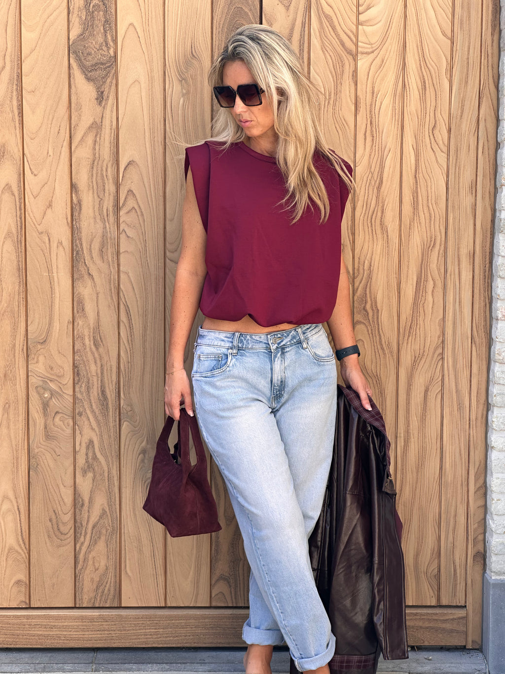 Top Ella Bordeaux
