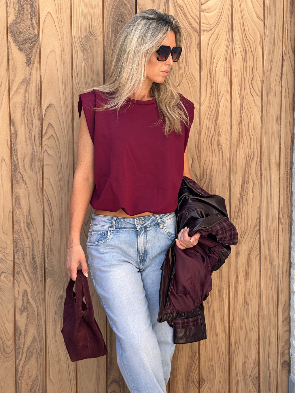 Top Ella Bordeaux