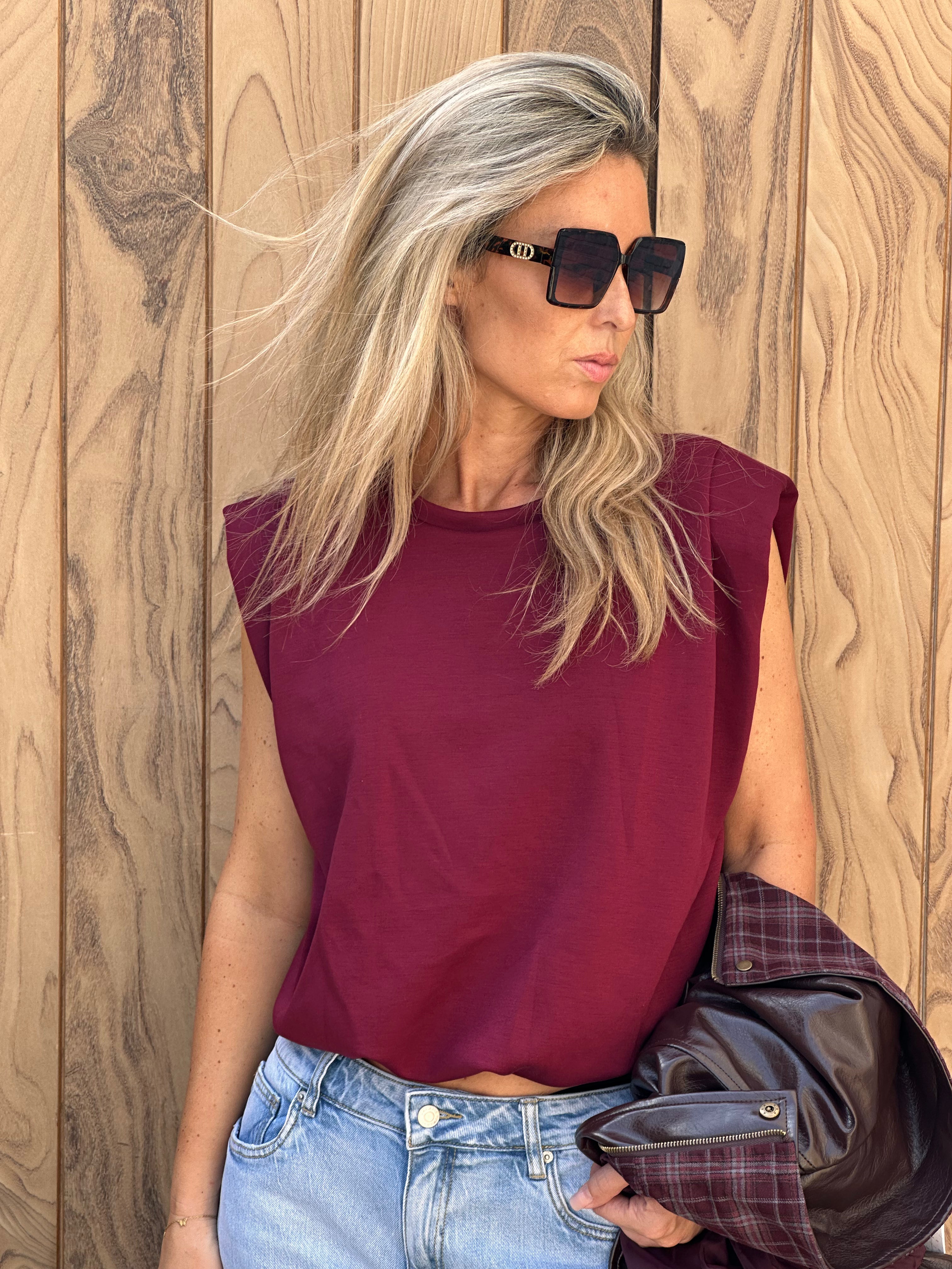 Top Ella Bordeaux