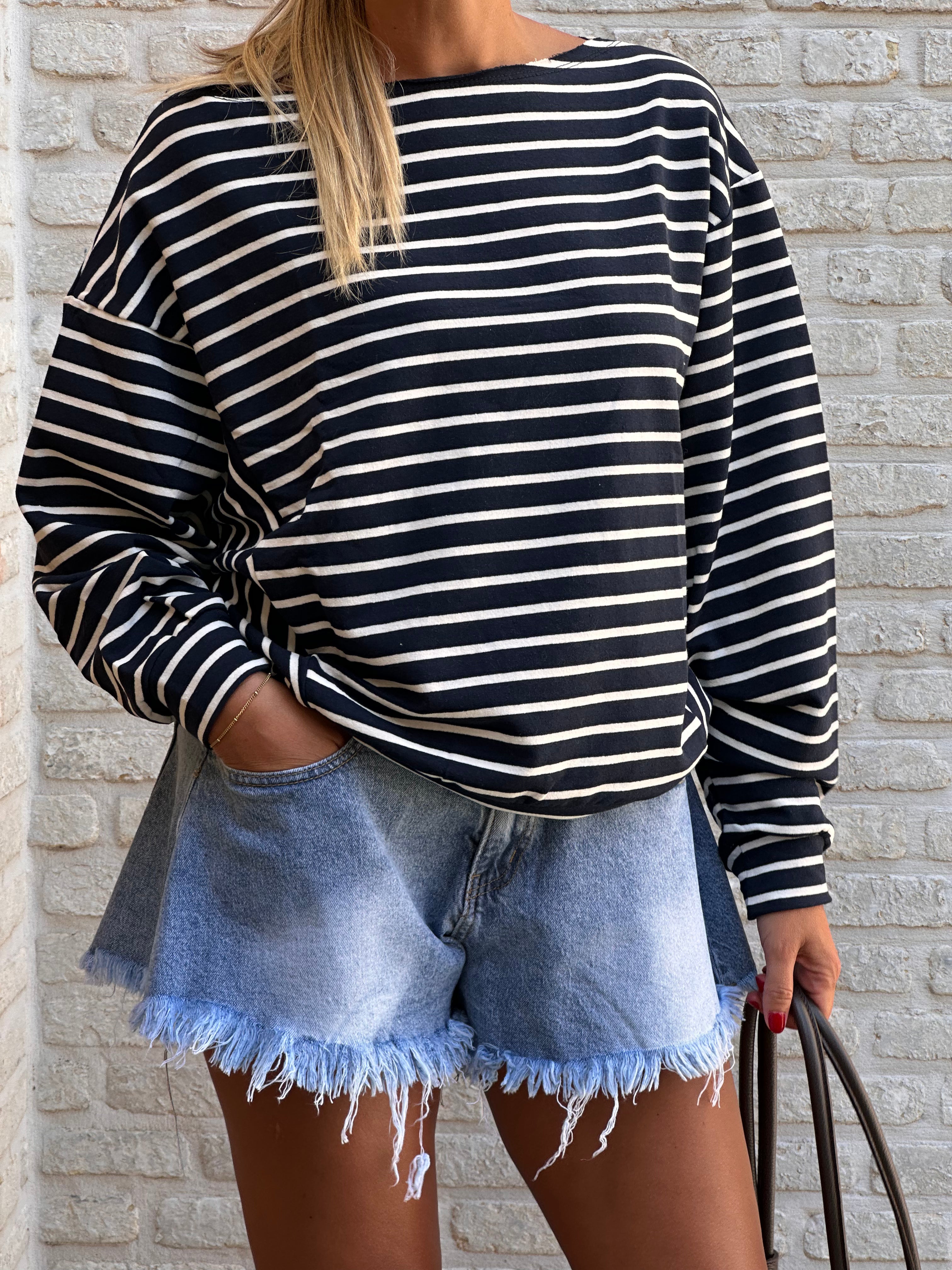 Sweater Peggy - Stripes Marine