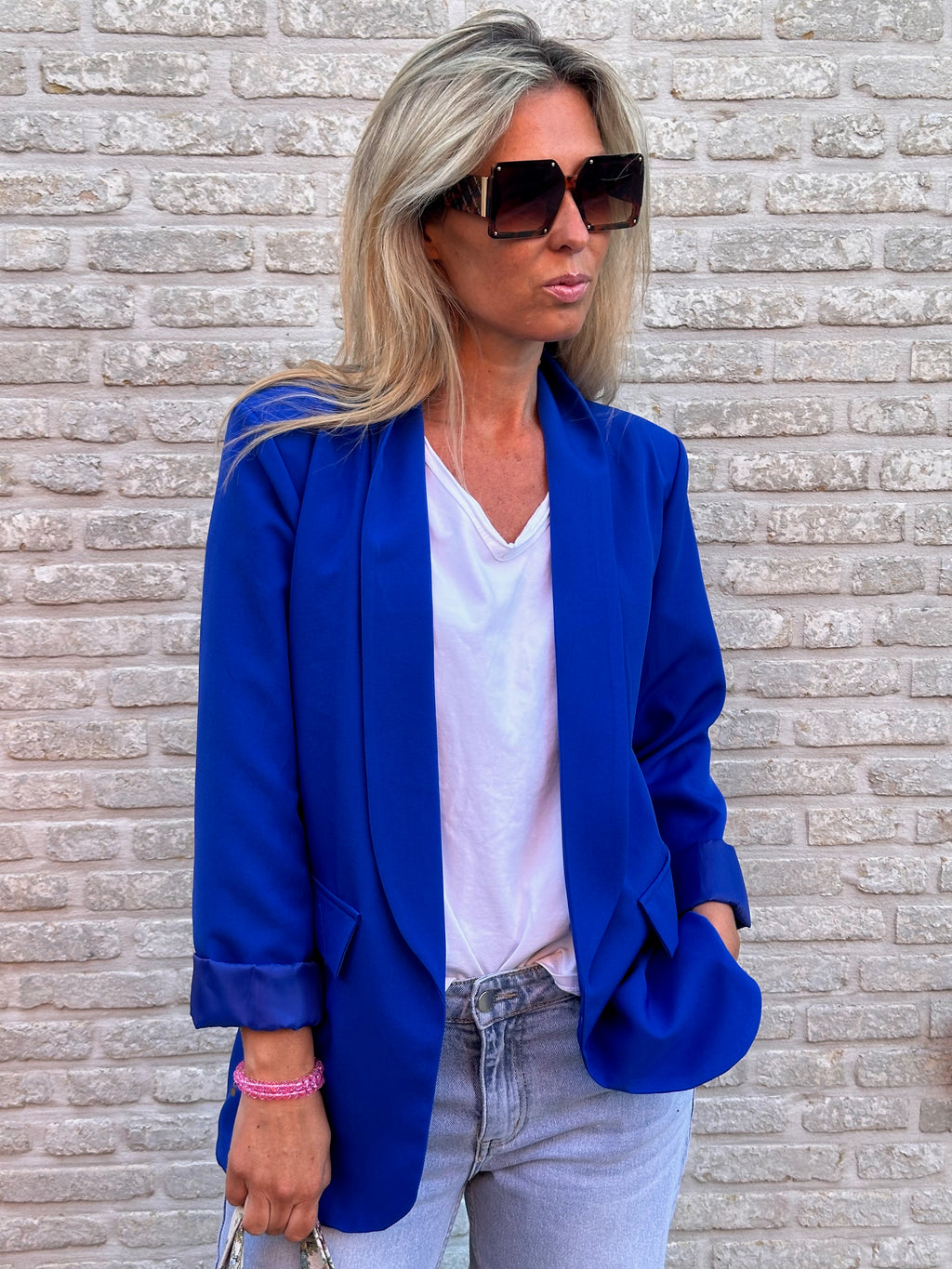 Blazer Fien Kobalt
