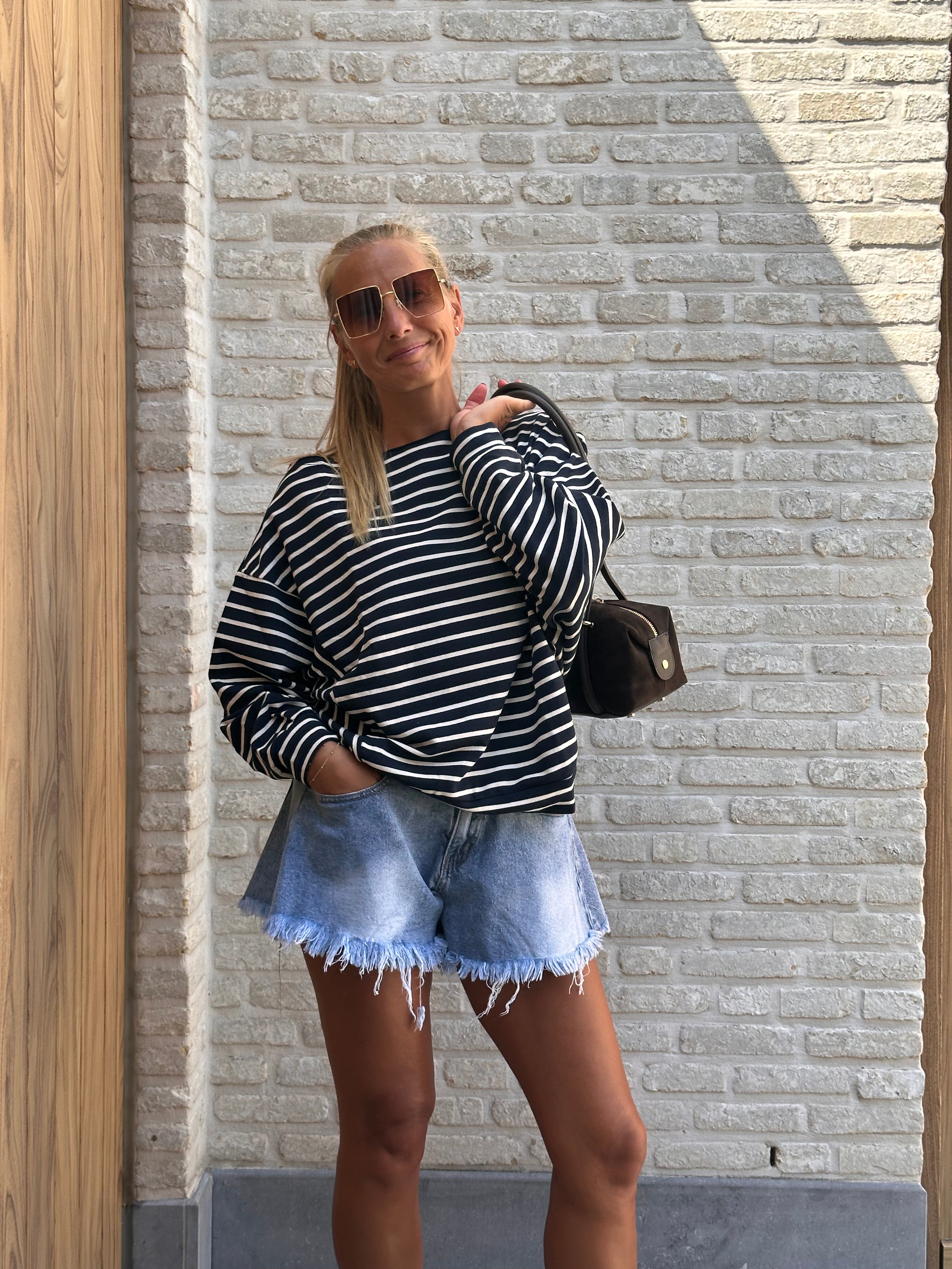 Sweater Peggy - Stripes Marine