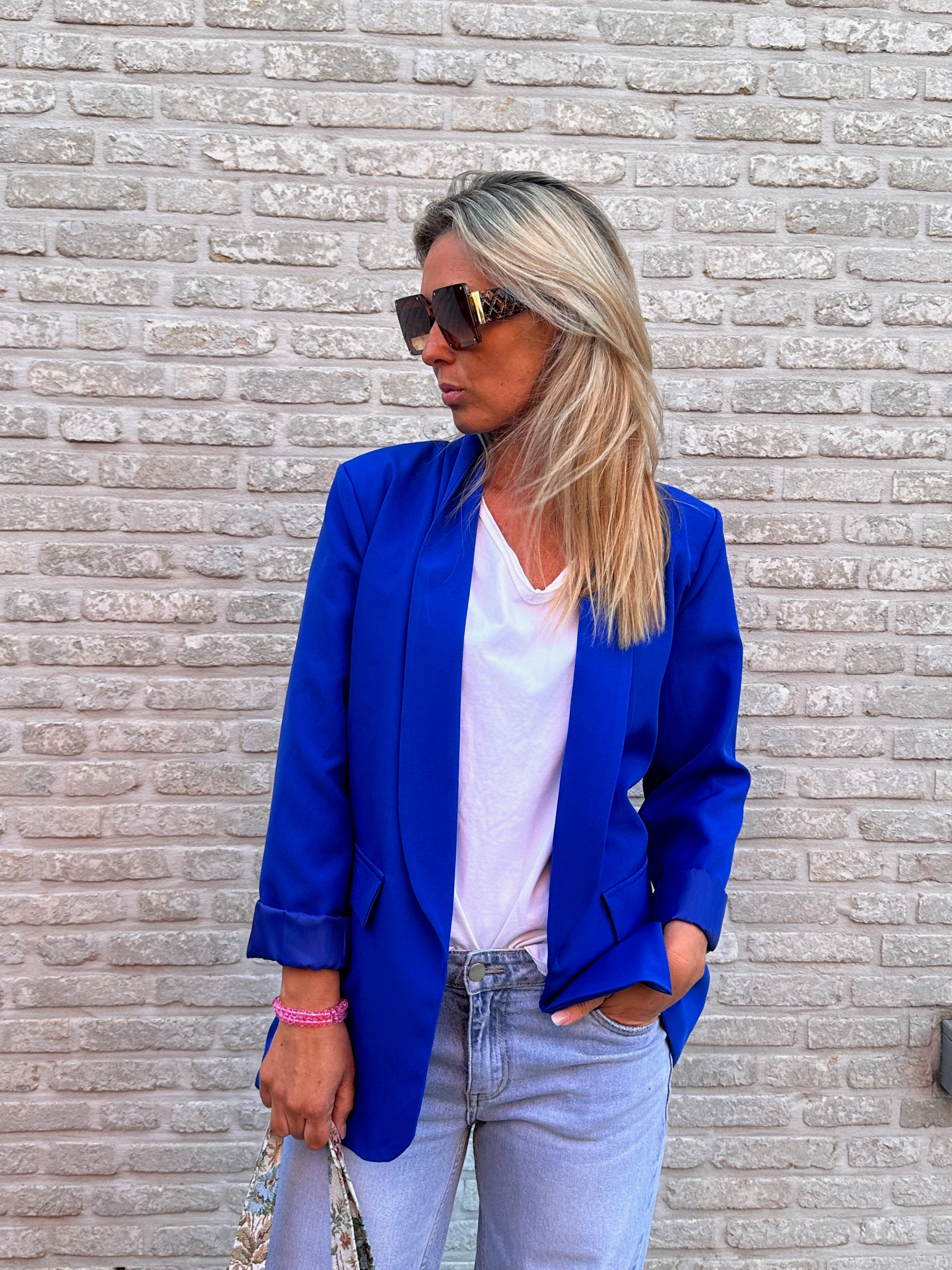 Blazer Fien Kobalt