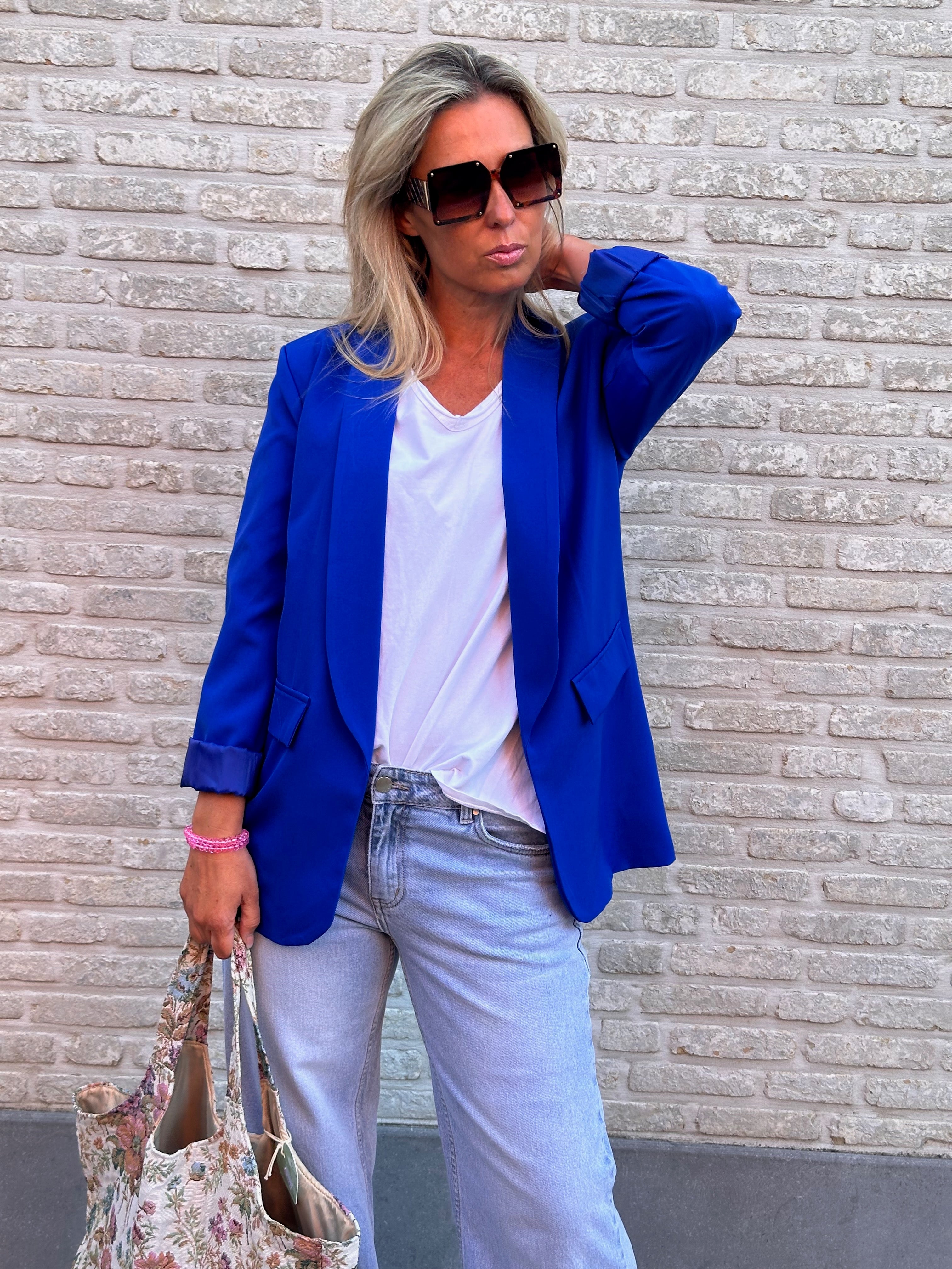 Blazer Fien Kobalt