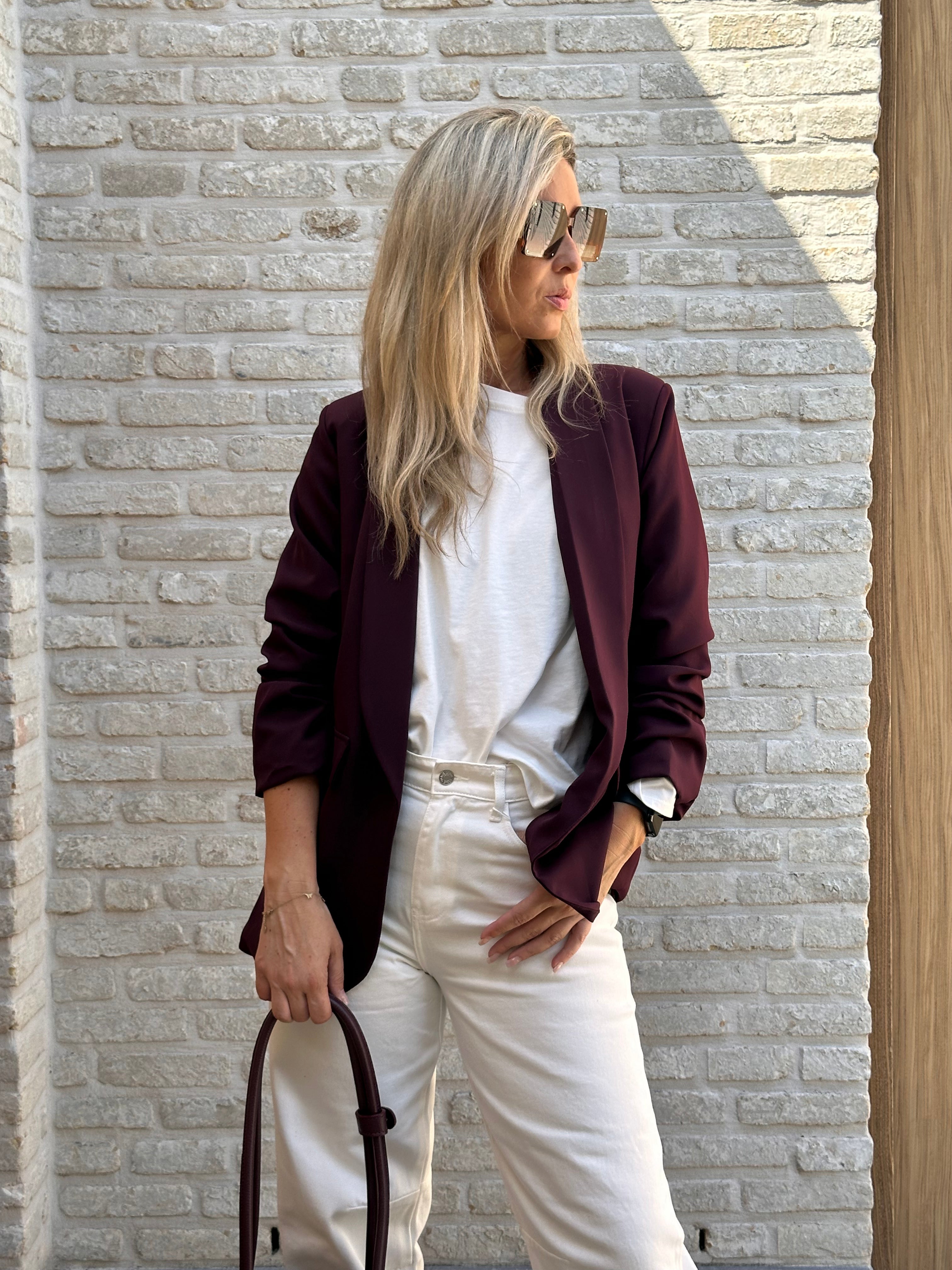 Blazer Giseille Bordeaux