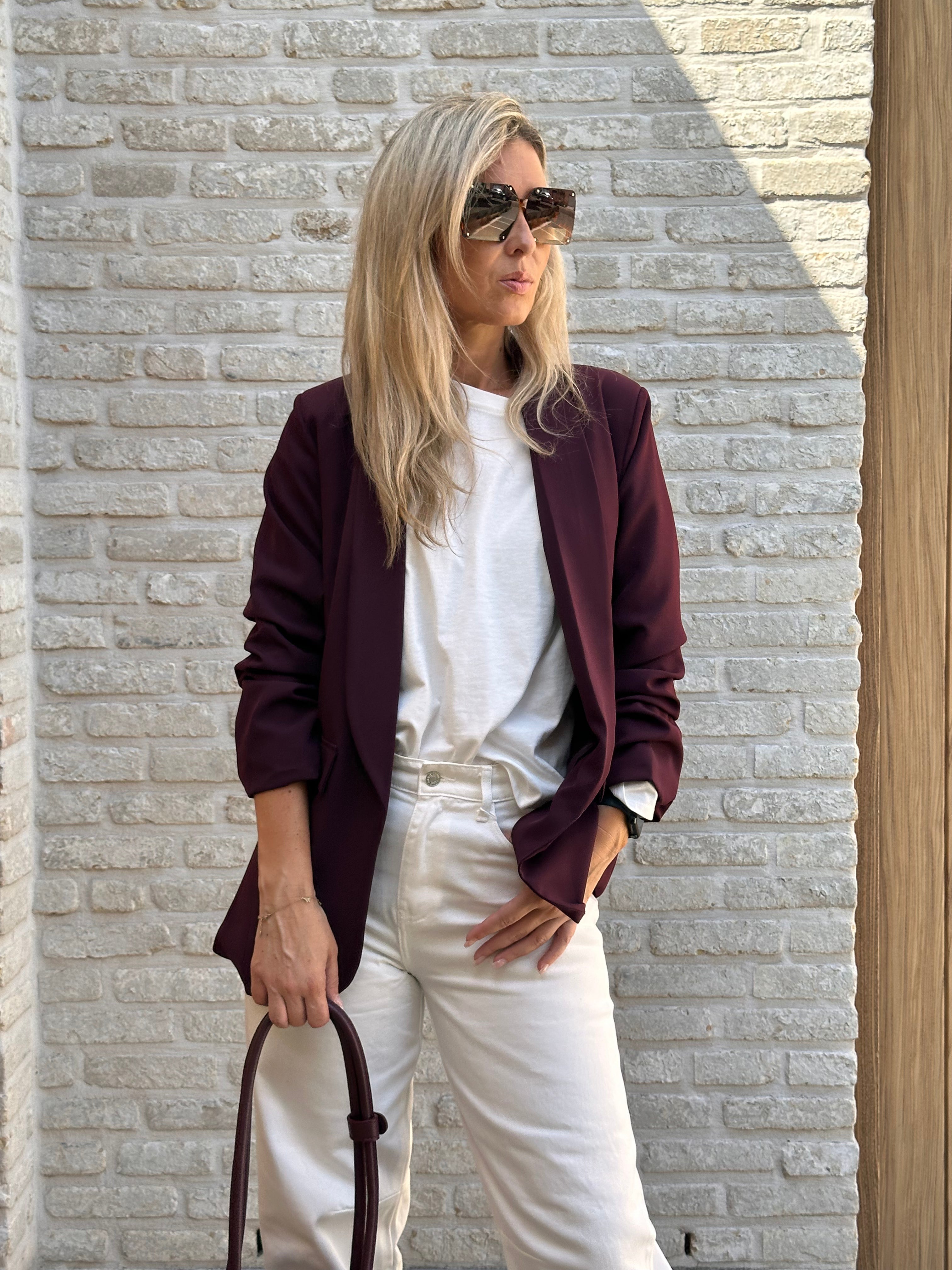 Blazer Giseille Bordeaux