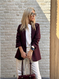 Blazer Giseille Bordeaux