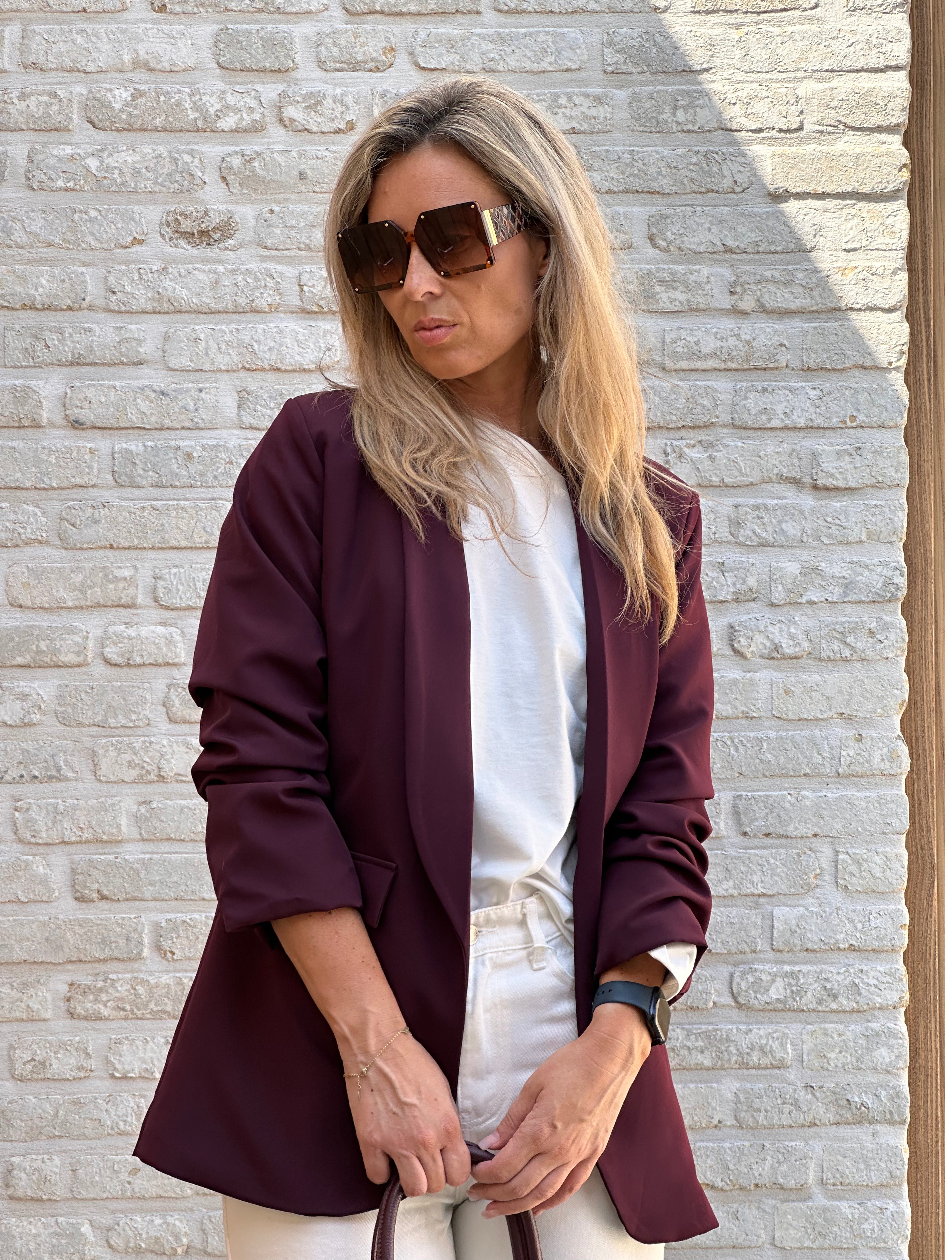 Blazer Giseille Bordeaux