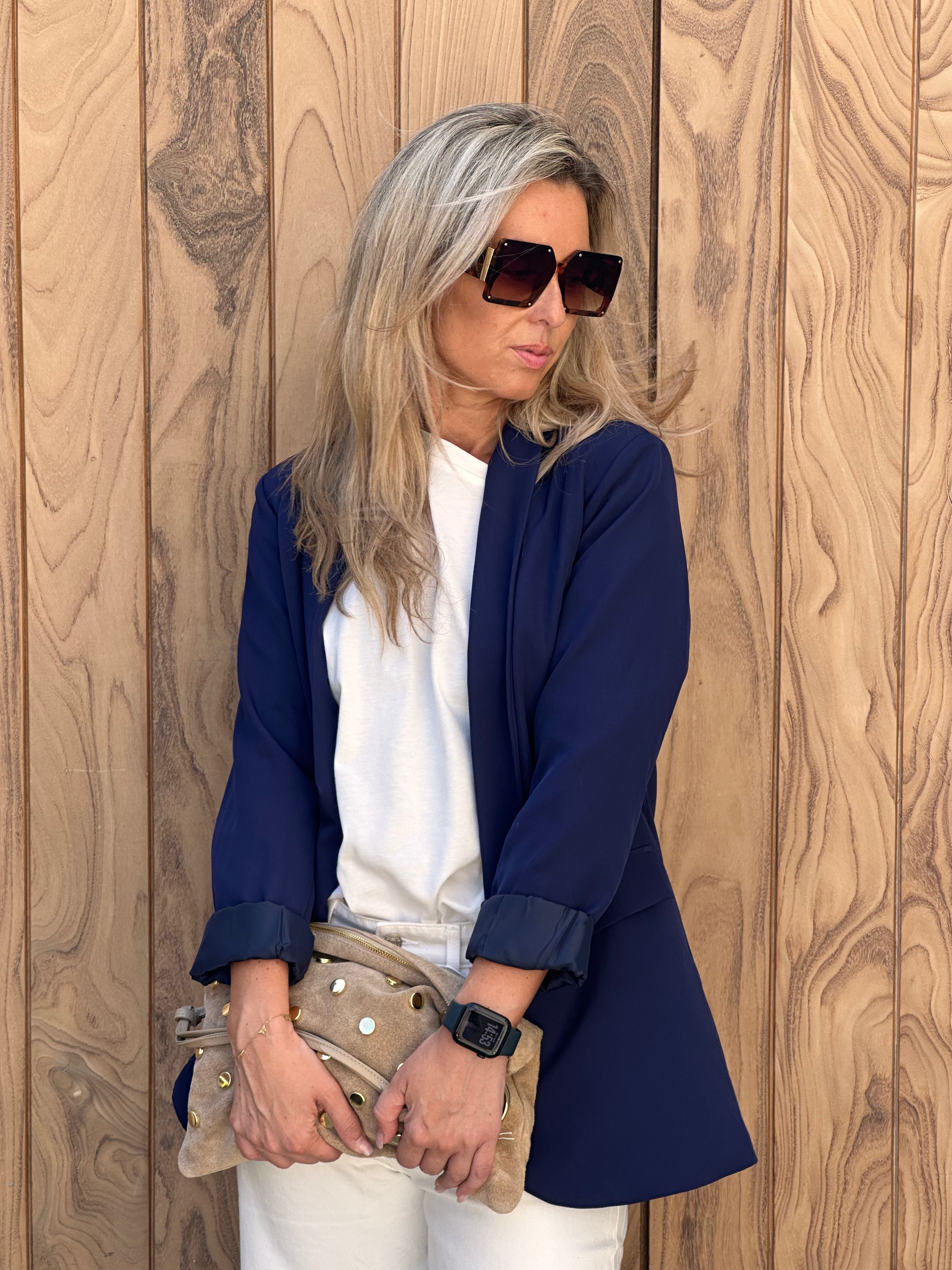 Blazer Naomi Marine