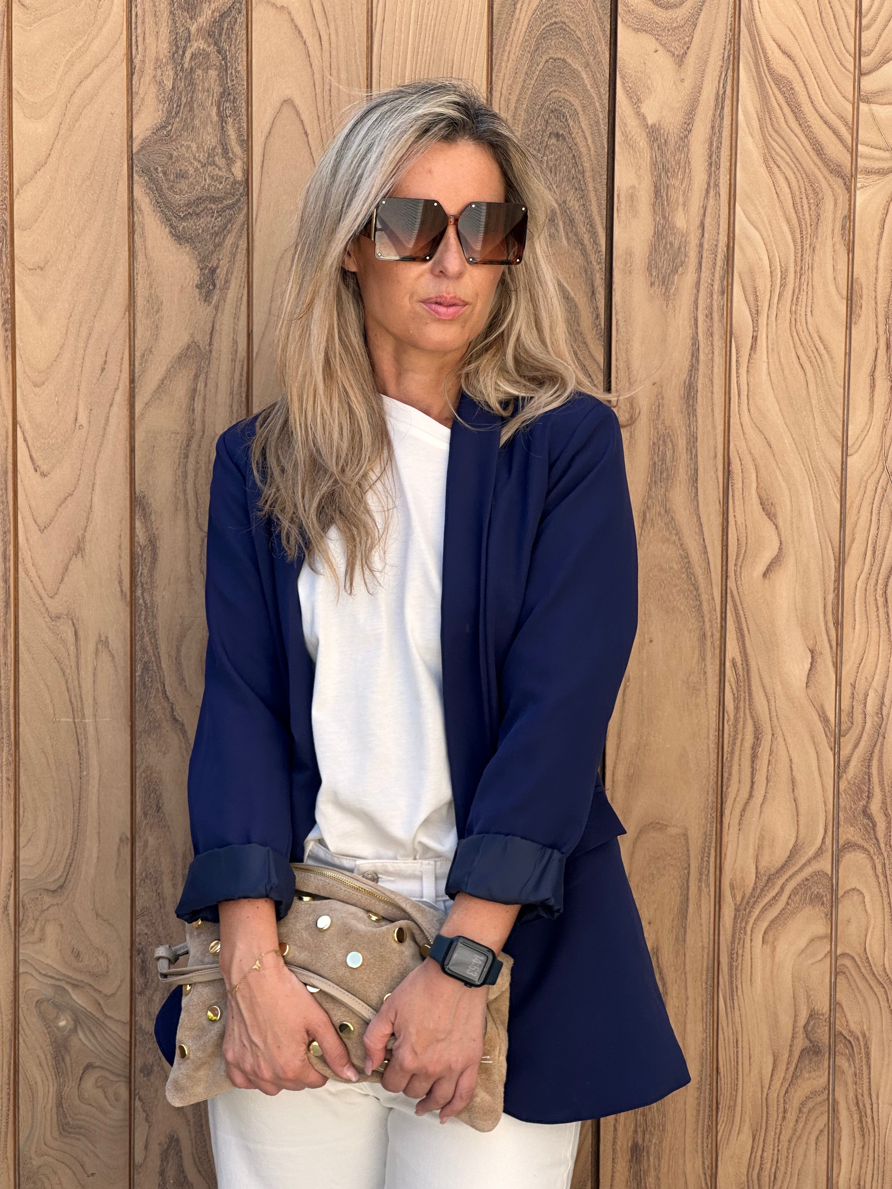 Blazer Naomi Marine