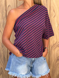 Top Fem Offshoulder