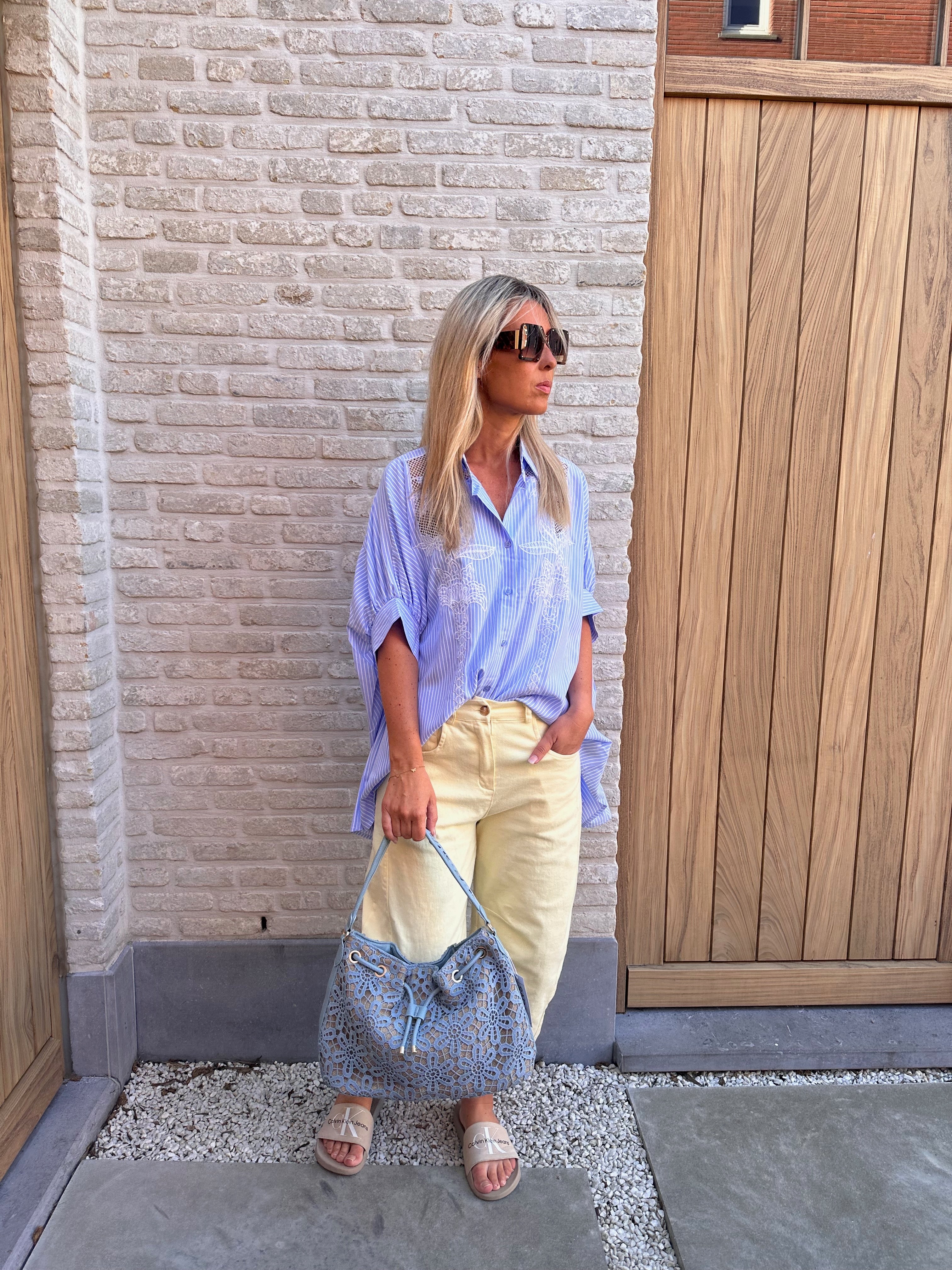 Broek Nelly Yellow (Barrel)