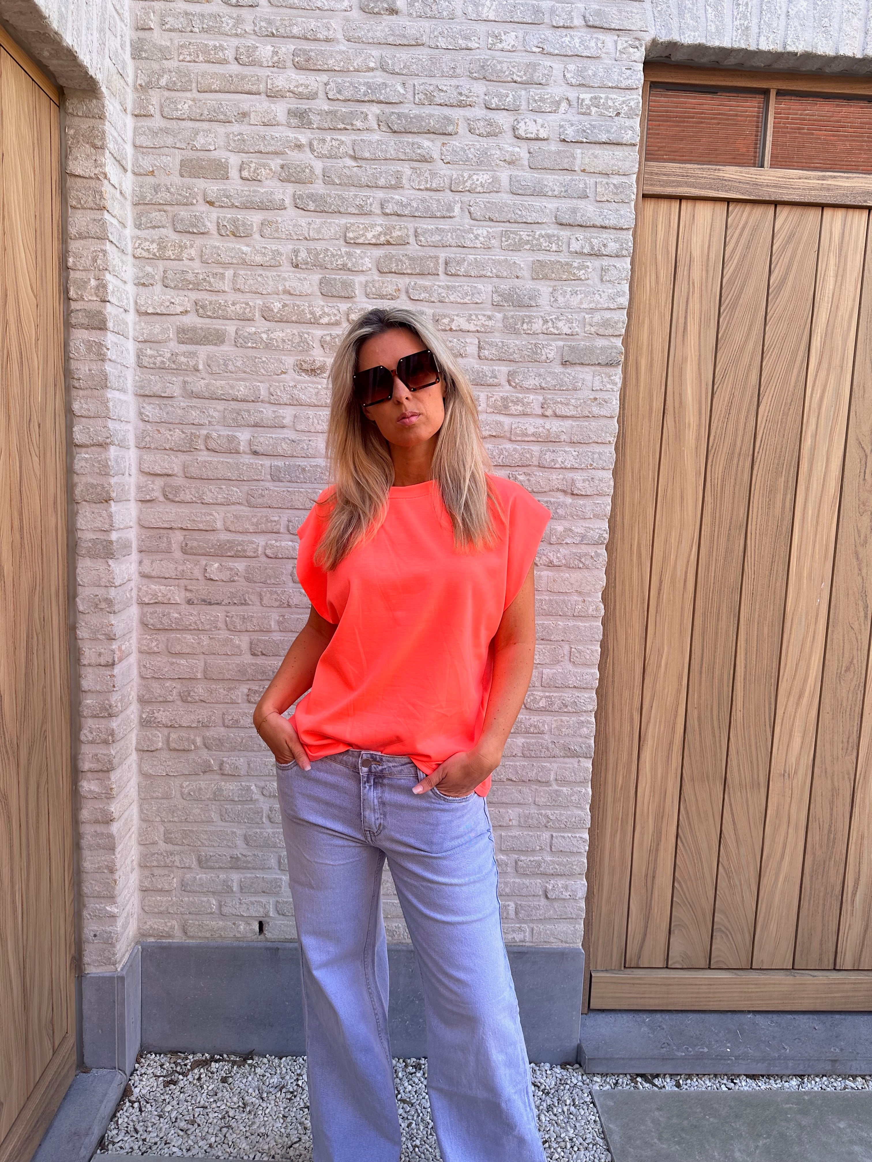 Top Fenna FLUO pasteque