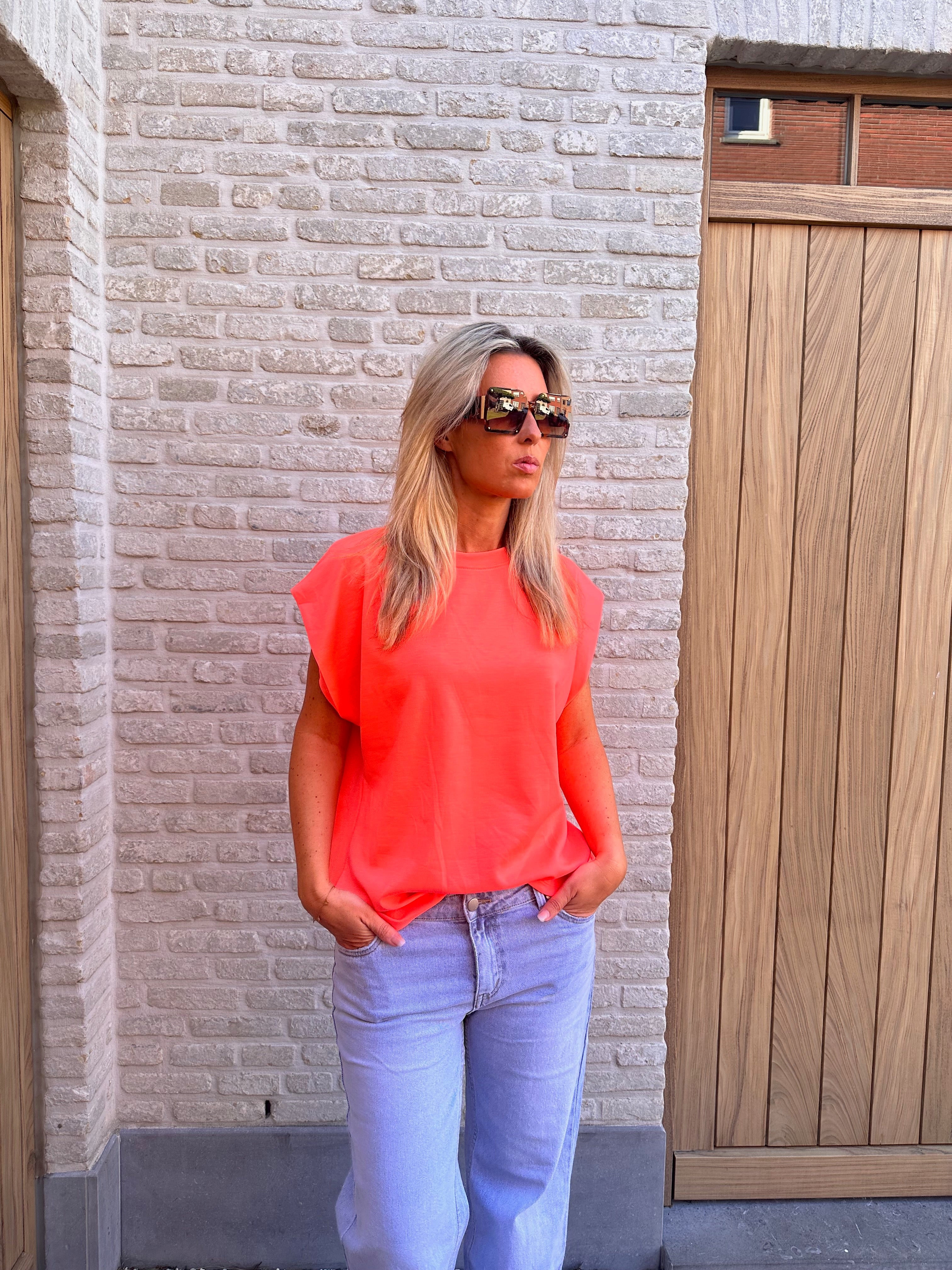 Top Fenna FLUO pasteque