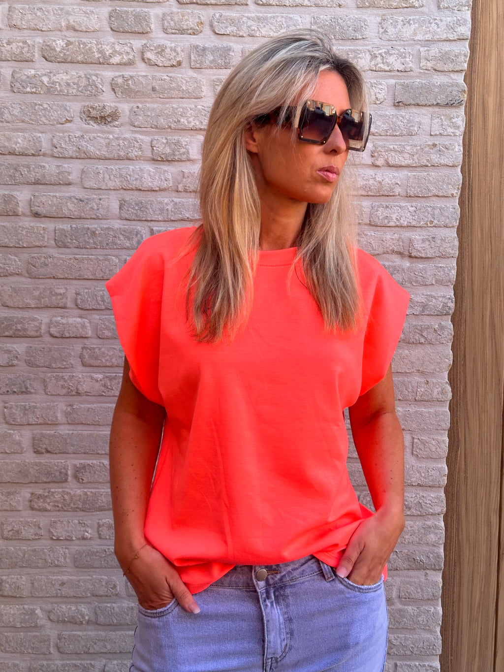 Top Fenna FLUO pasteque