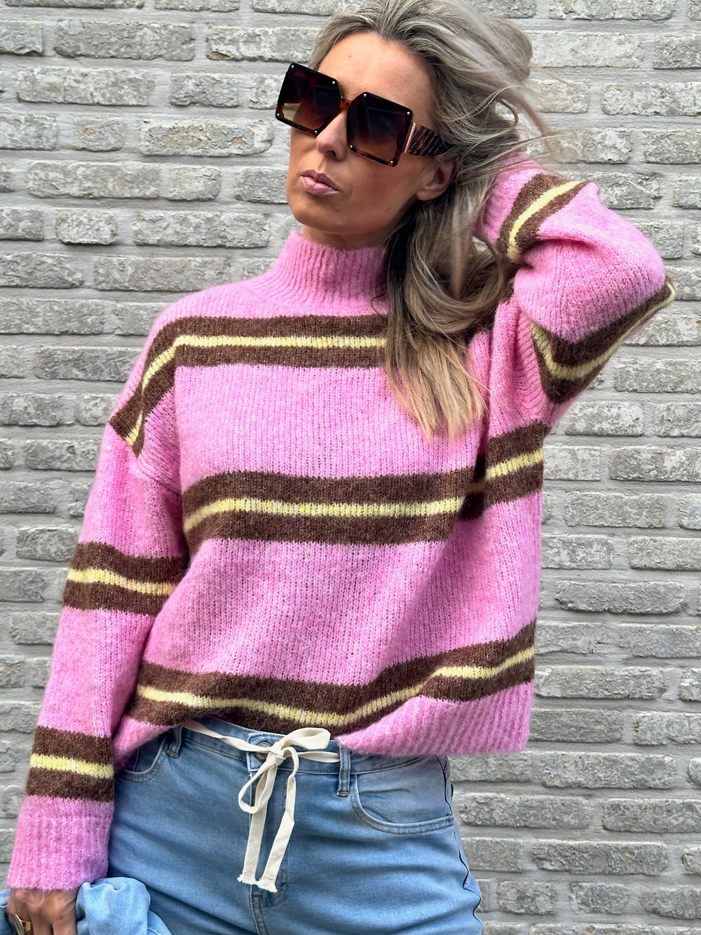 Pull Magalie stripes