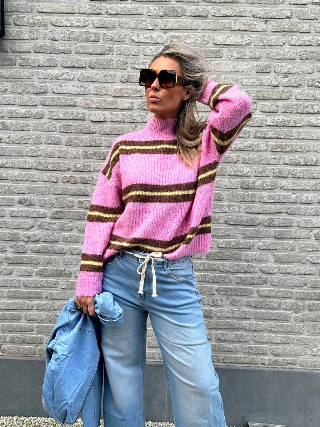 Pull Magalie stripes