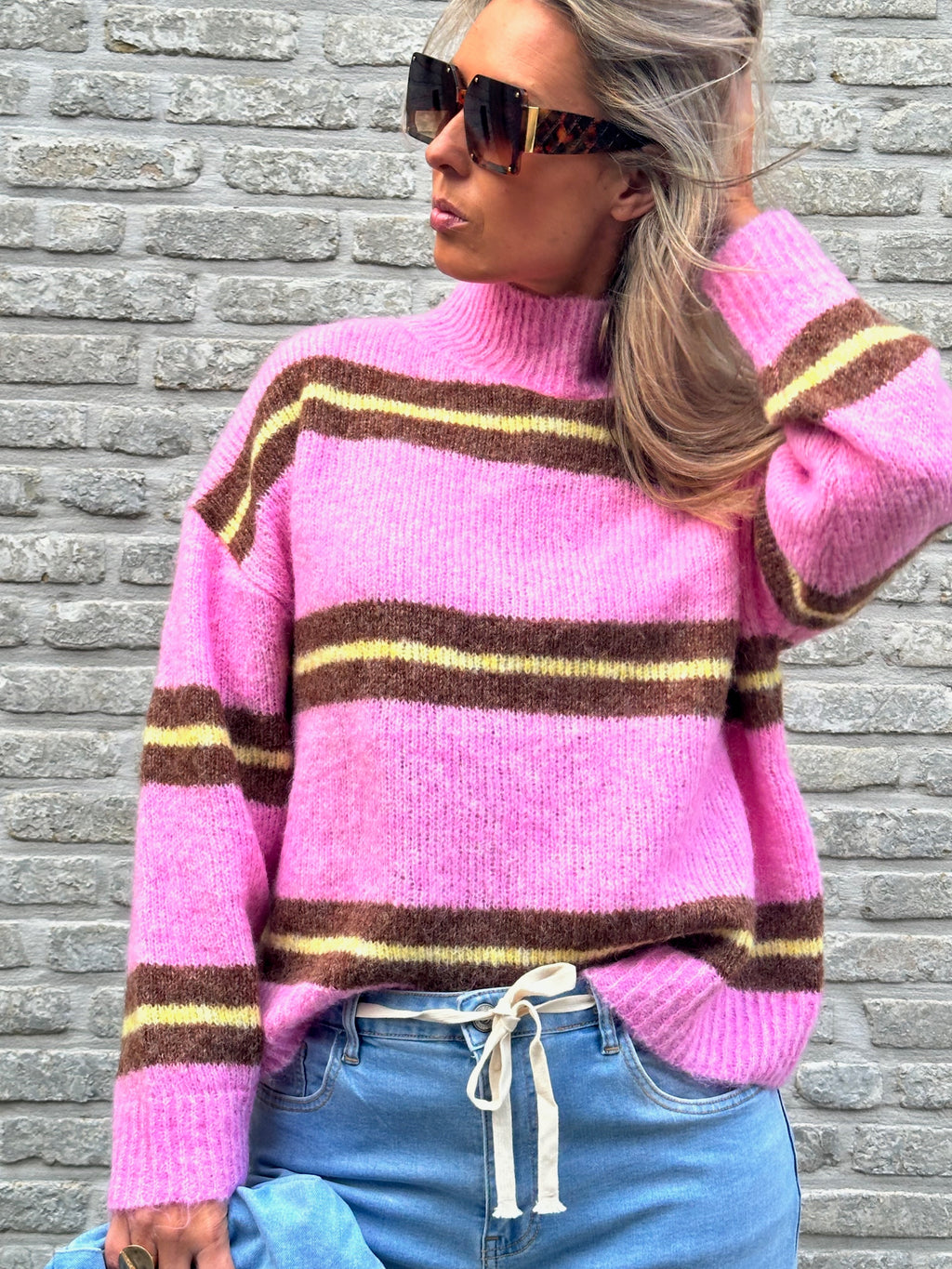 Pull Magalie stripes