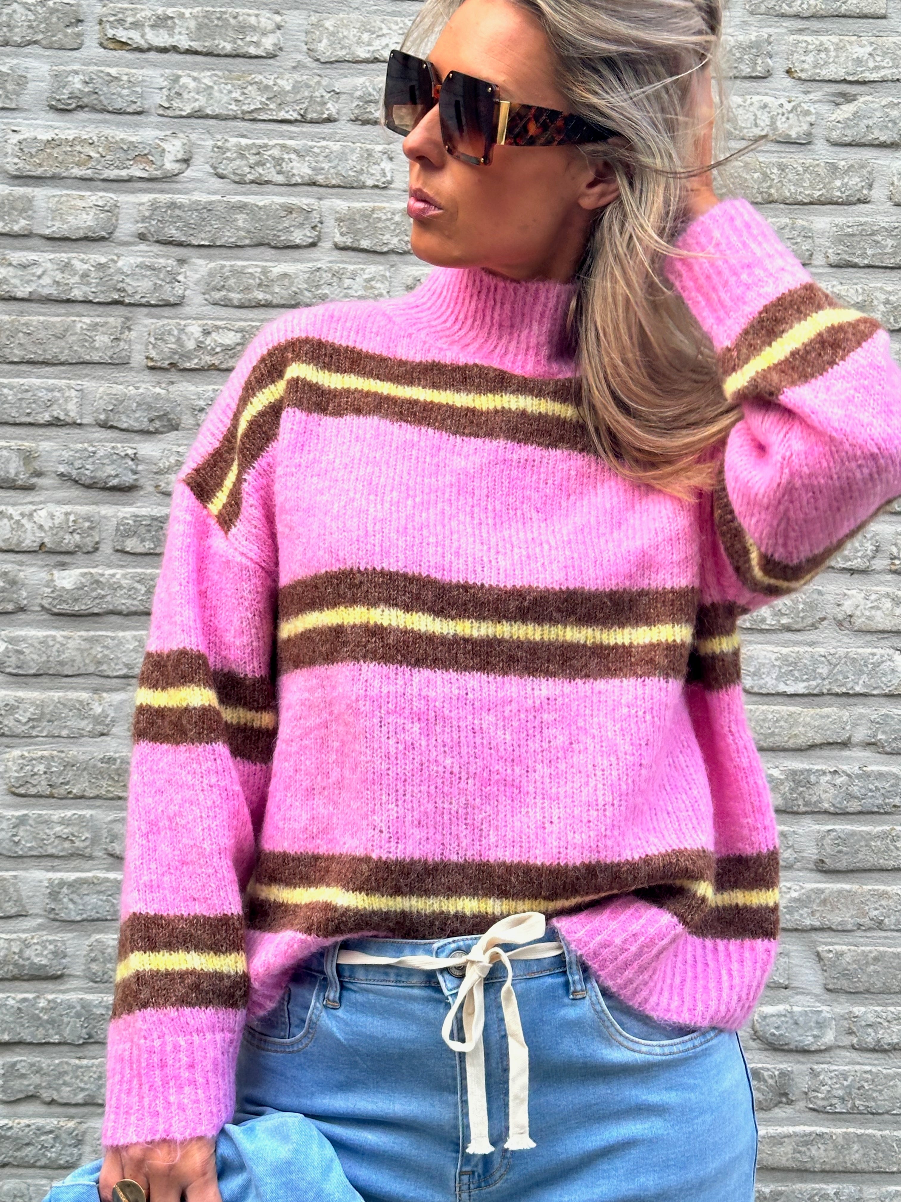 Pull Magalie stripes