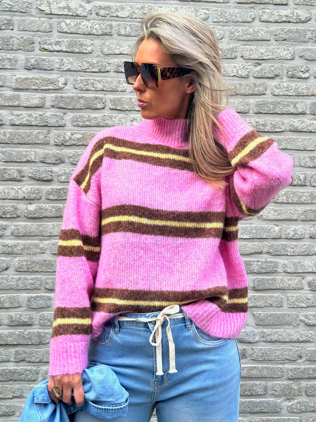 Pull Magalie stripes