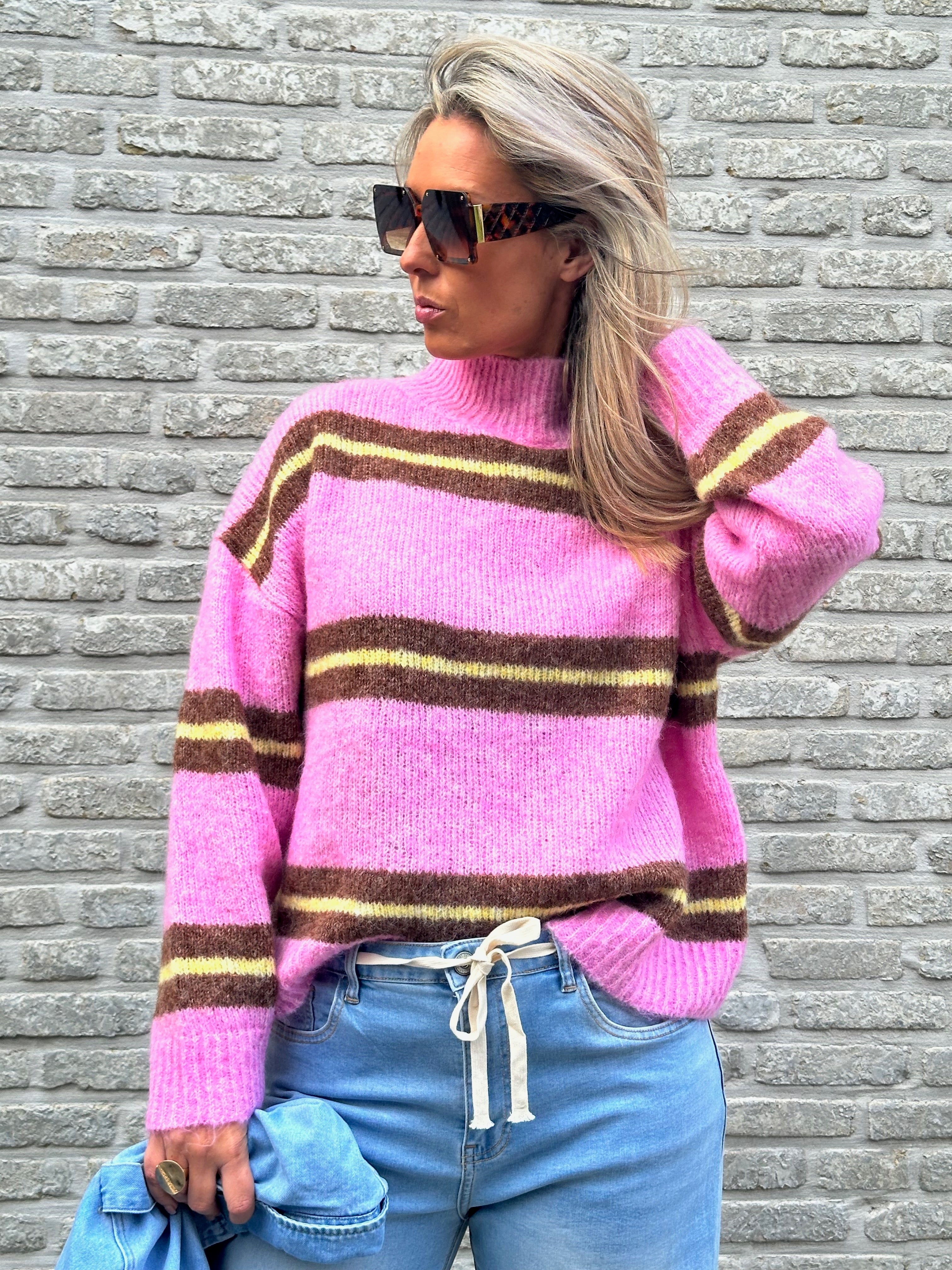 Pull Magalie stripes