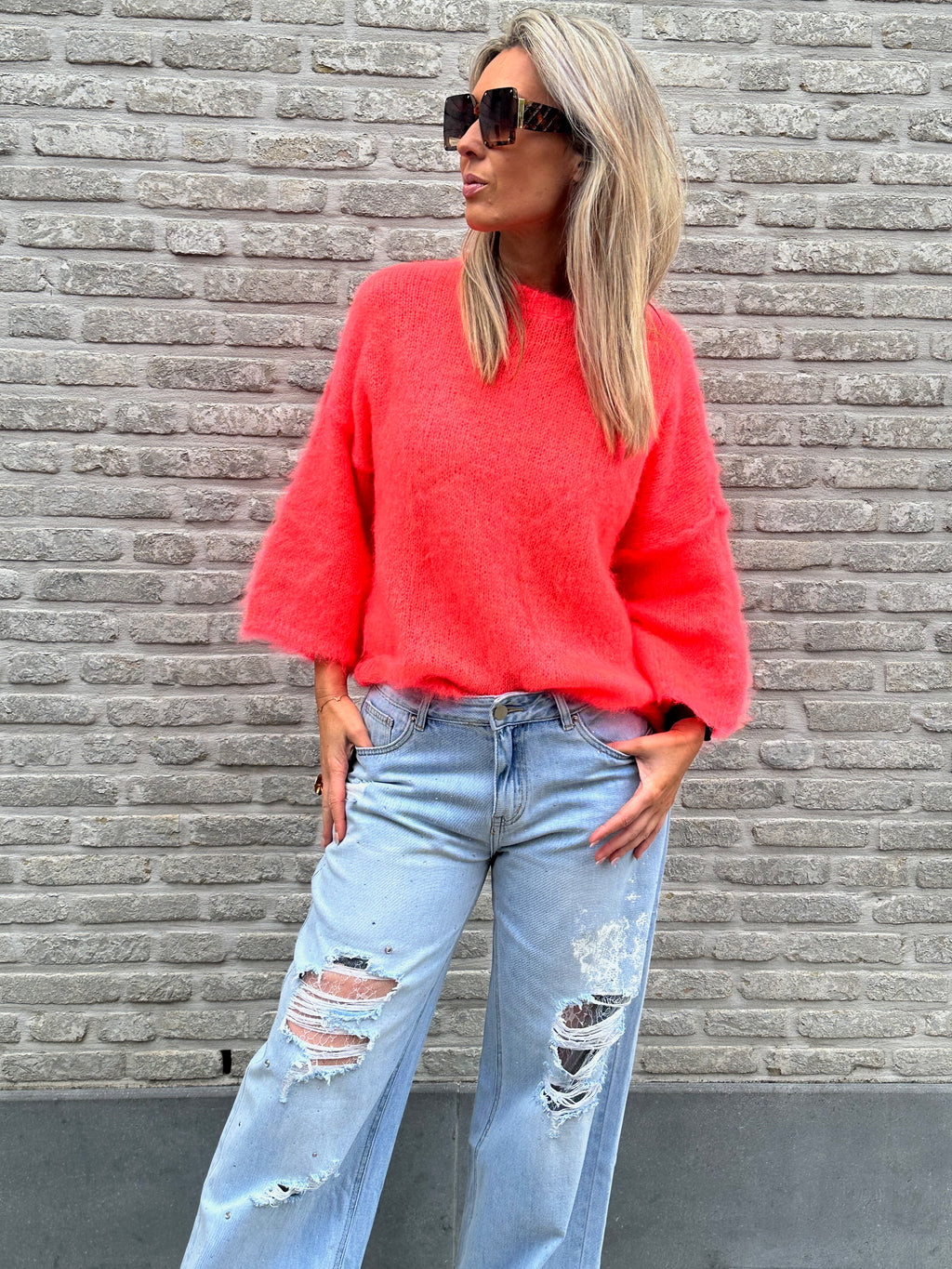 Pull Flurry - Mohair Mix