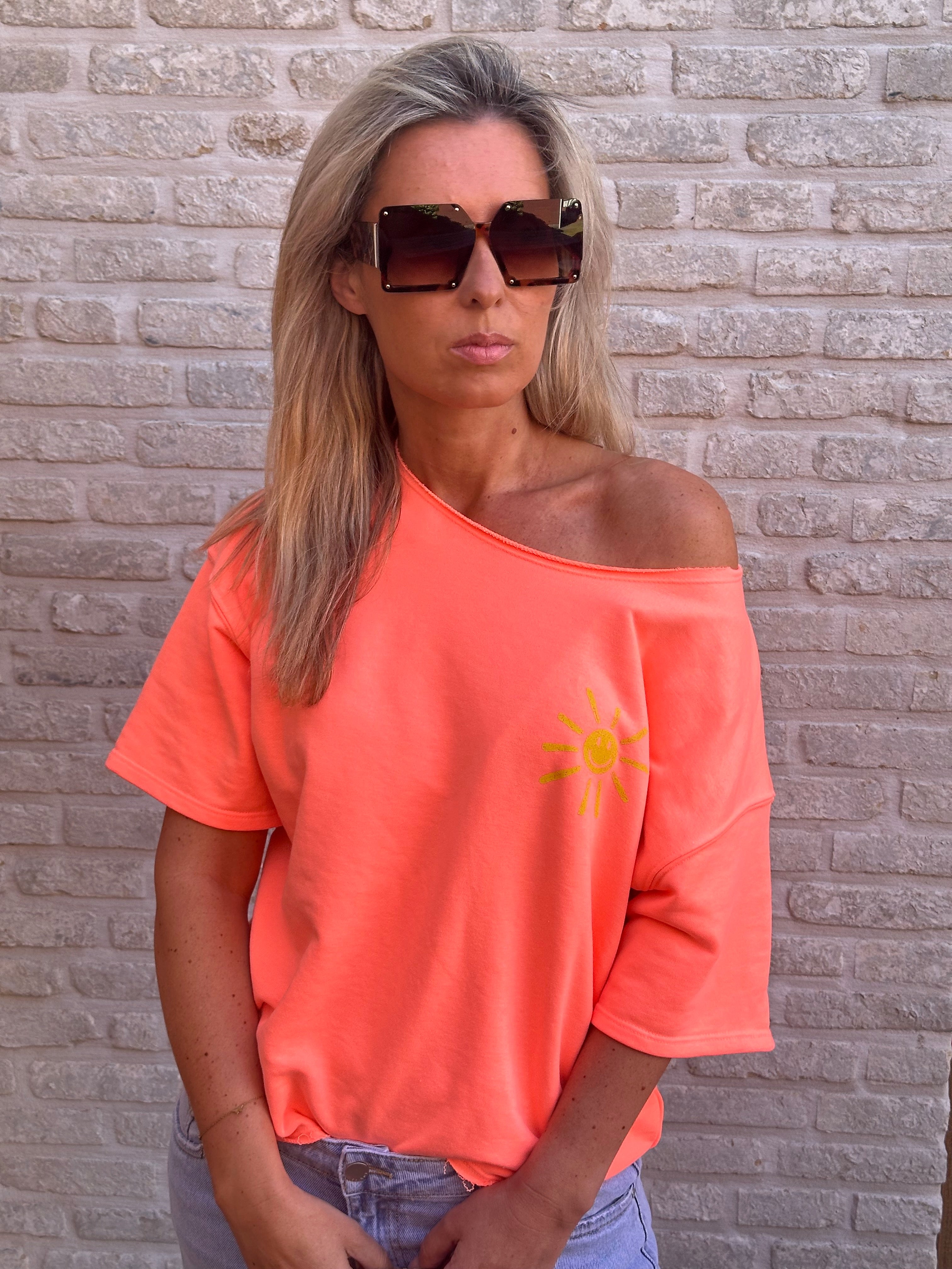 Sweater Oversized Noor Pasteque