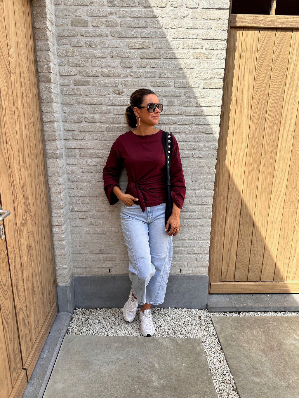 T-Shirt Bette Bordeaux