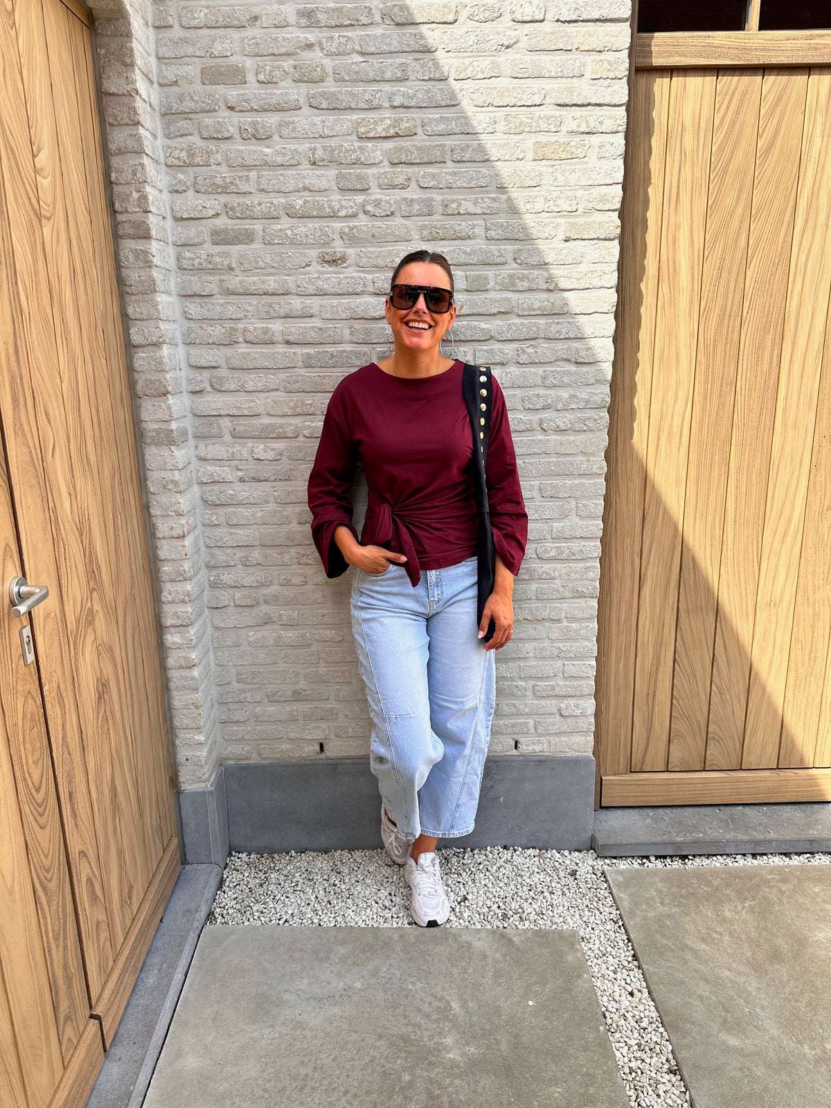 T-Shirt Bette Bordeaux