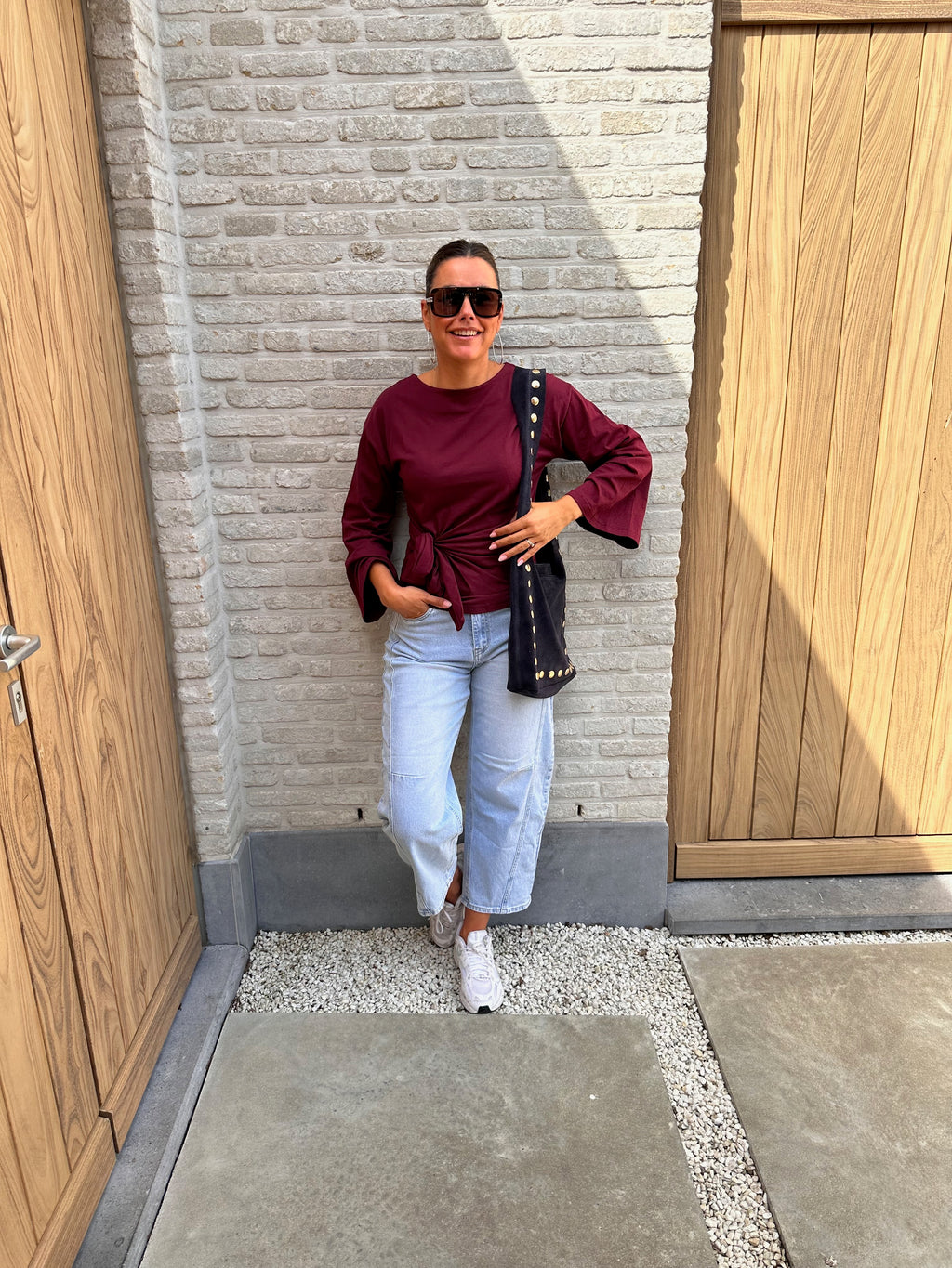 T-Shirt Bette Bordeaux