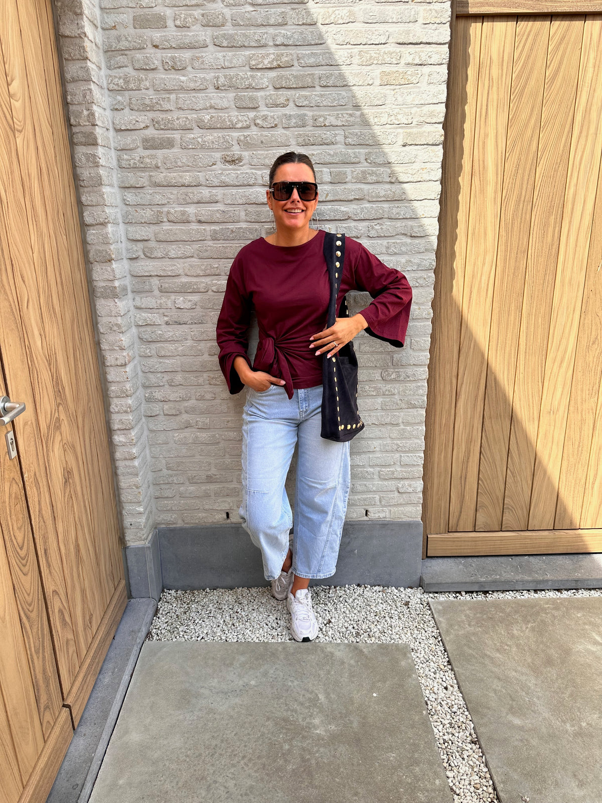T-Shirt Bette Bordeaux
