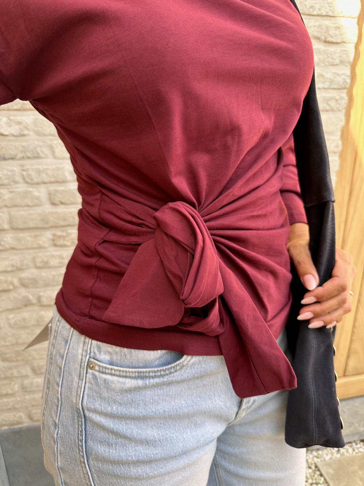 T-Shirt Bette Bordeaux