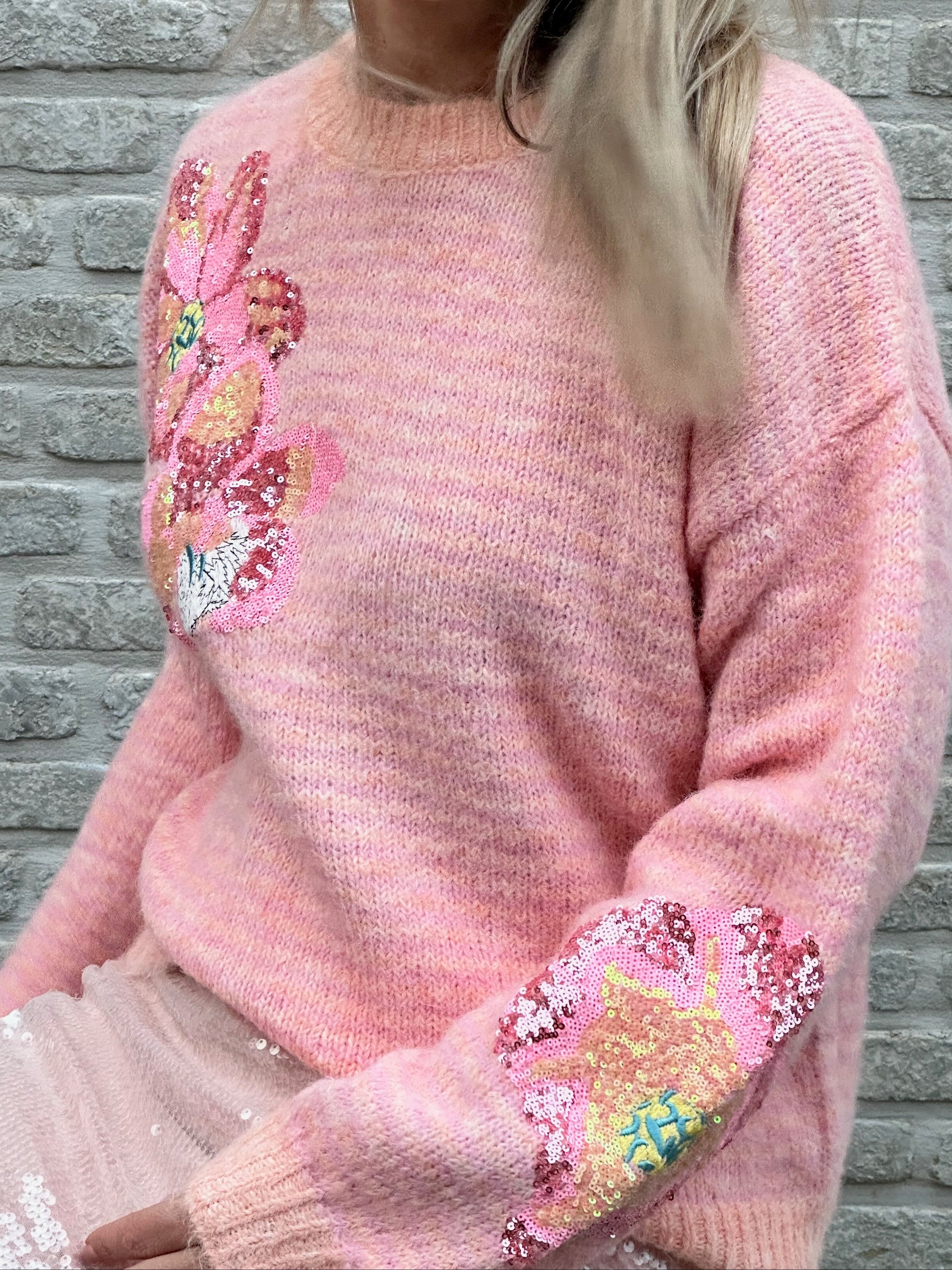 Pull Strass Pink