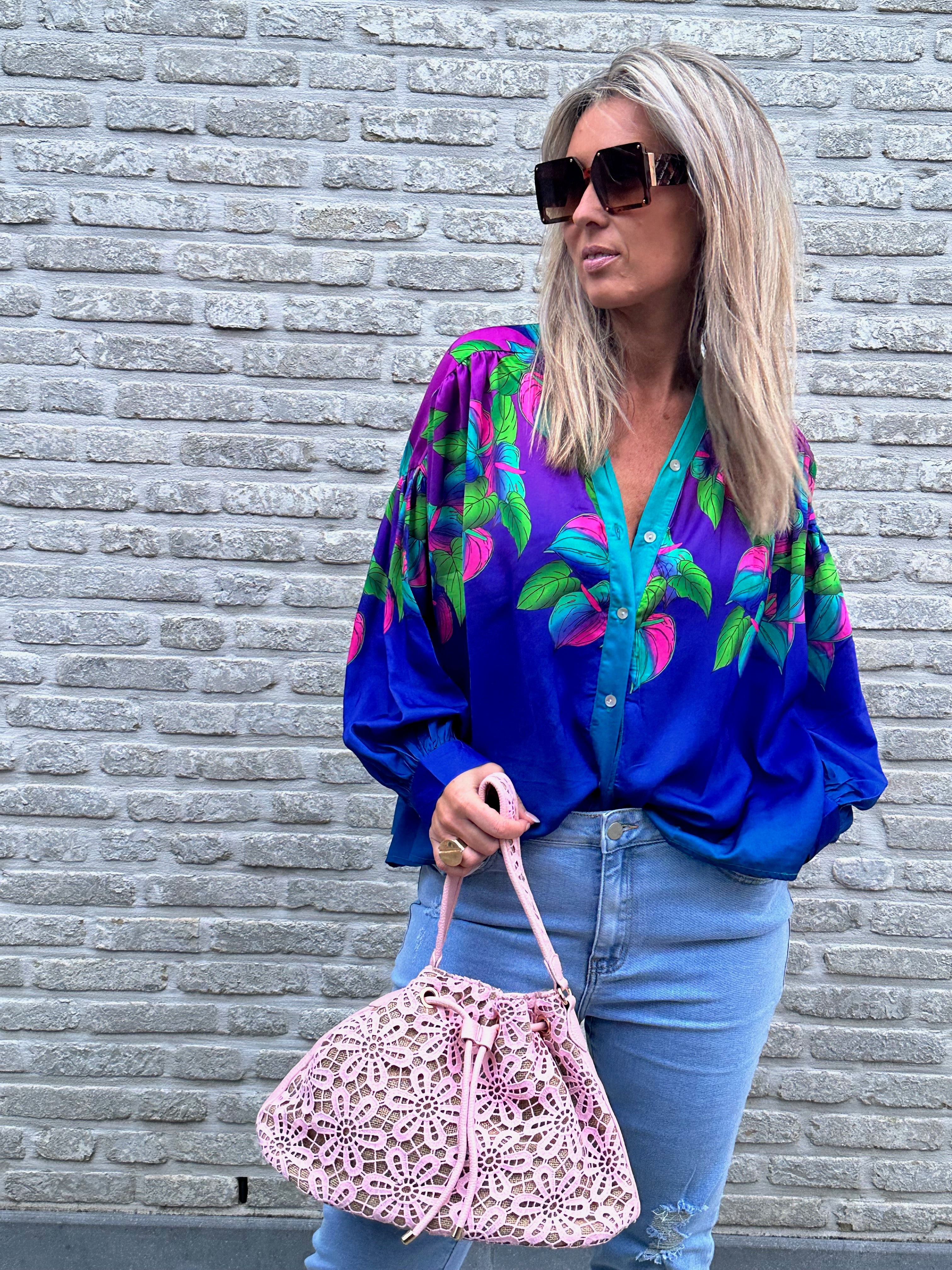 Hemd Floral Sof - Satijn Viscose