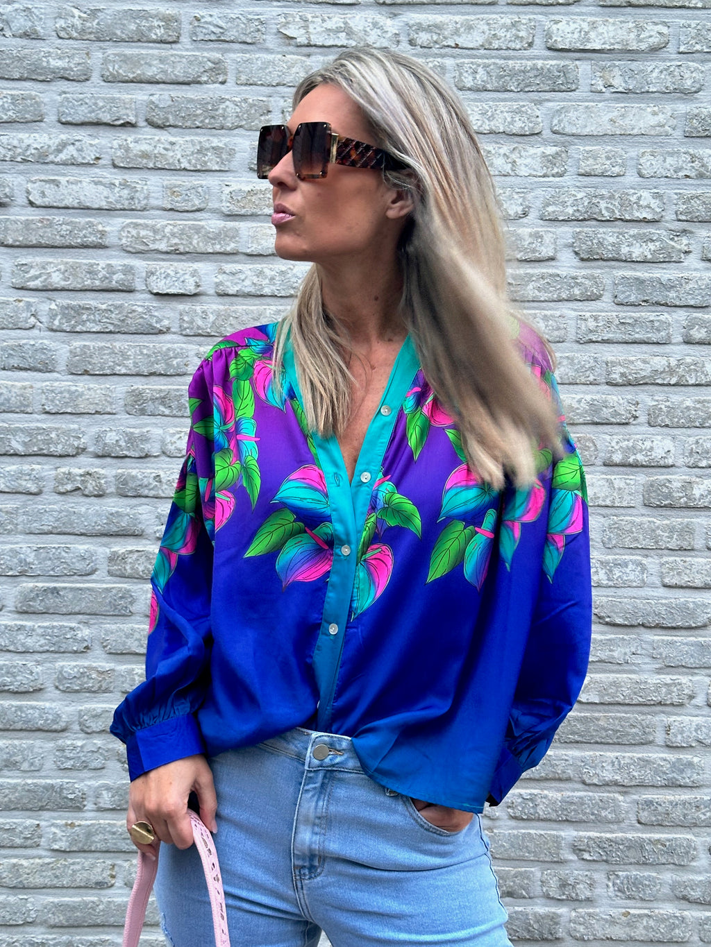 Hemd Floral Sof - Satijn Viscose