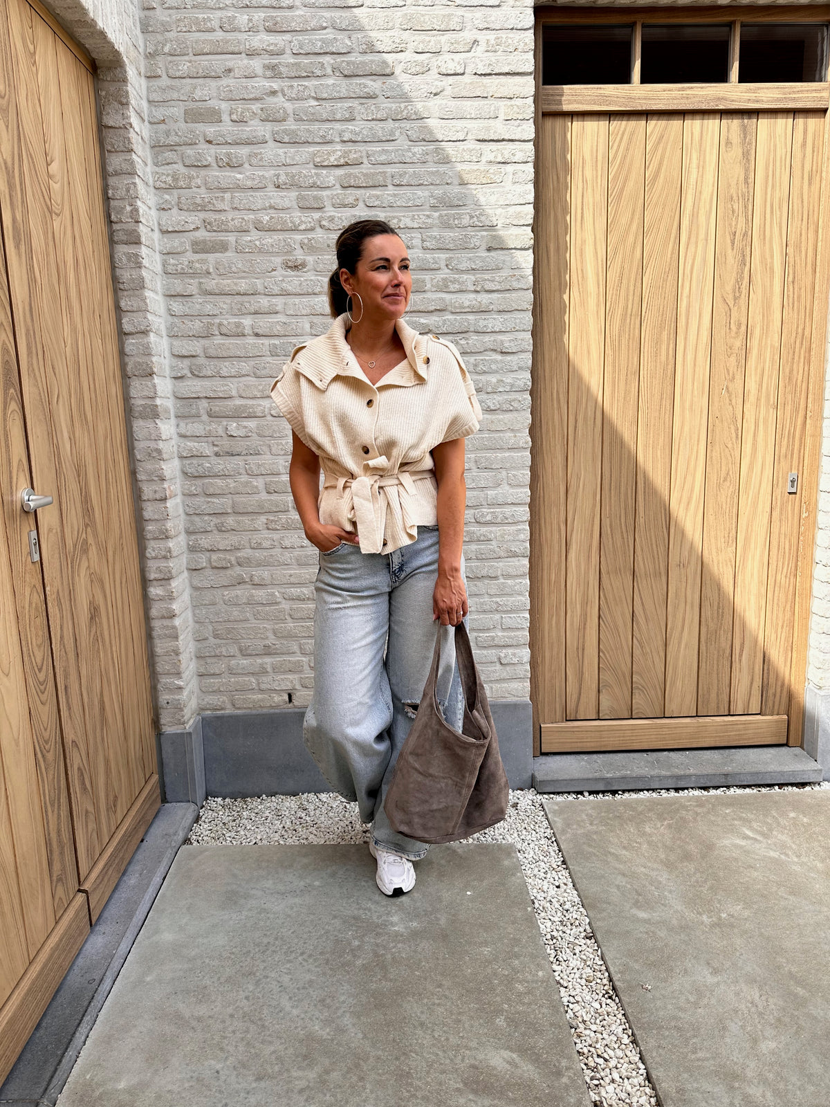 Pull Amélie Beige