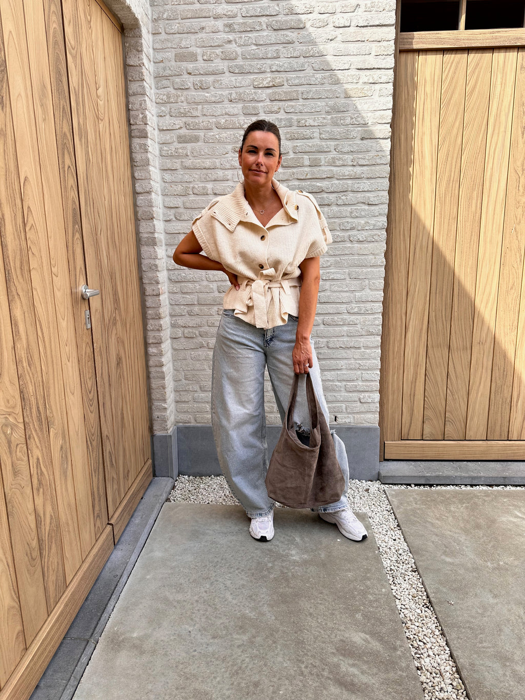 Pull Amélie Beige
