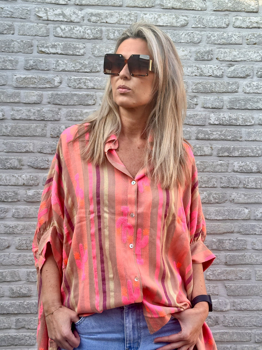 Hemd Cactus - Oversized