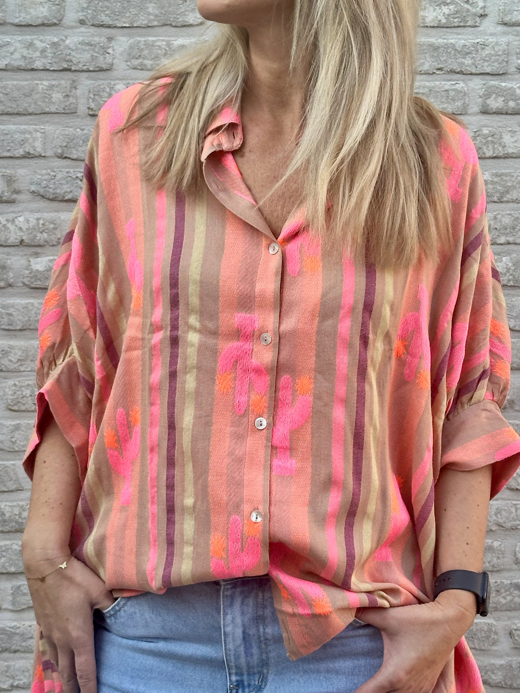 Hemd Cactus - Oversized